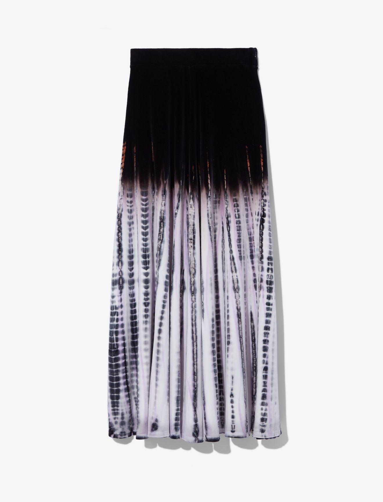 Tie Dye Velvet Skirt #4