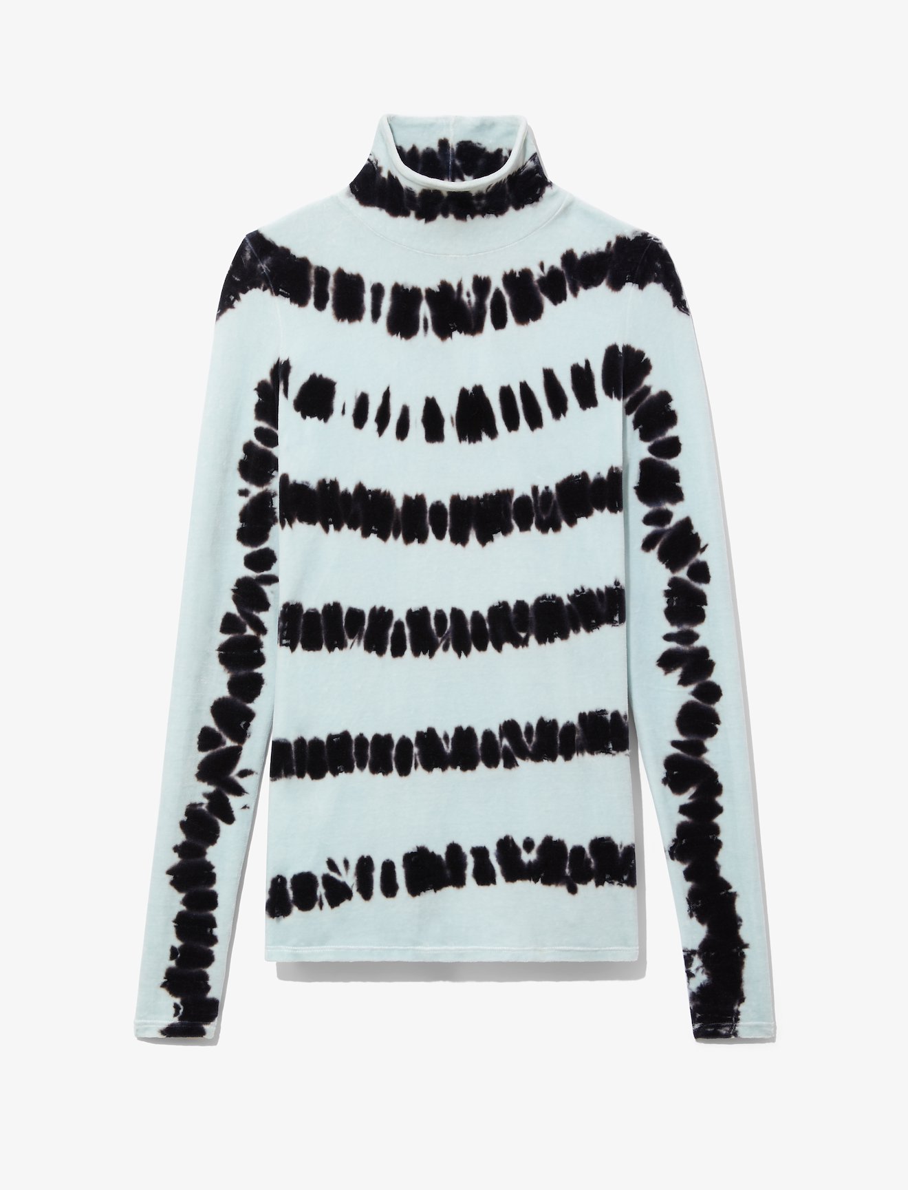 Tie Dye Velvet Turtleneck #4