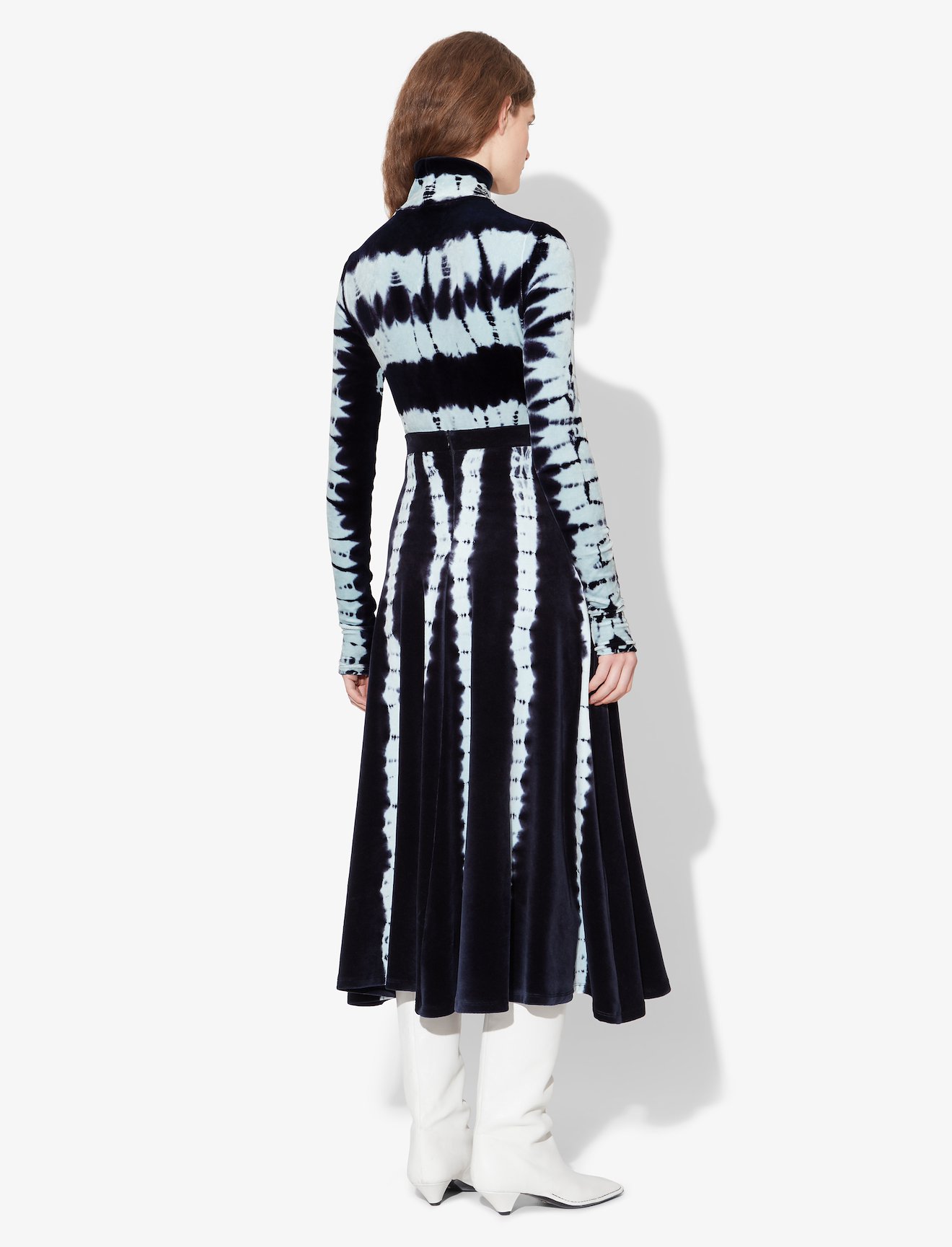 Tie Dye Velvet Turtleneck #2
