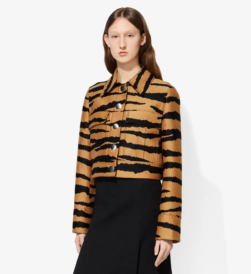 Tiger Jacquard Jacket