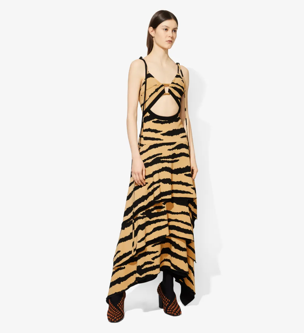 Tiger Print Cami Dress