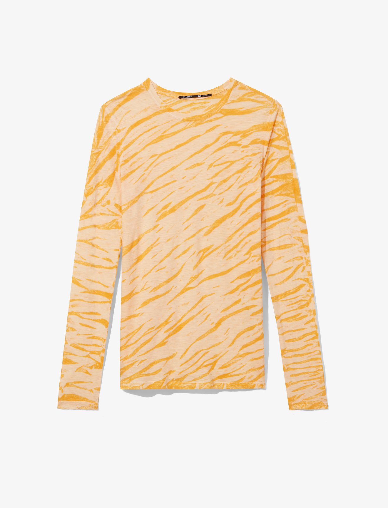 Tiger Print Long Sleeve T-Shirt #4