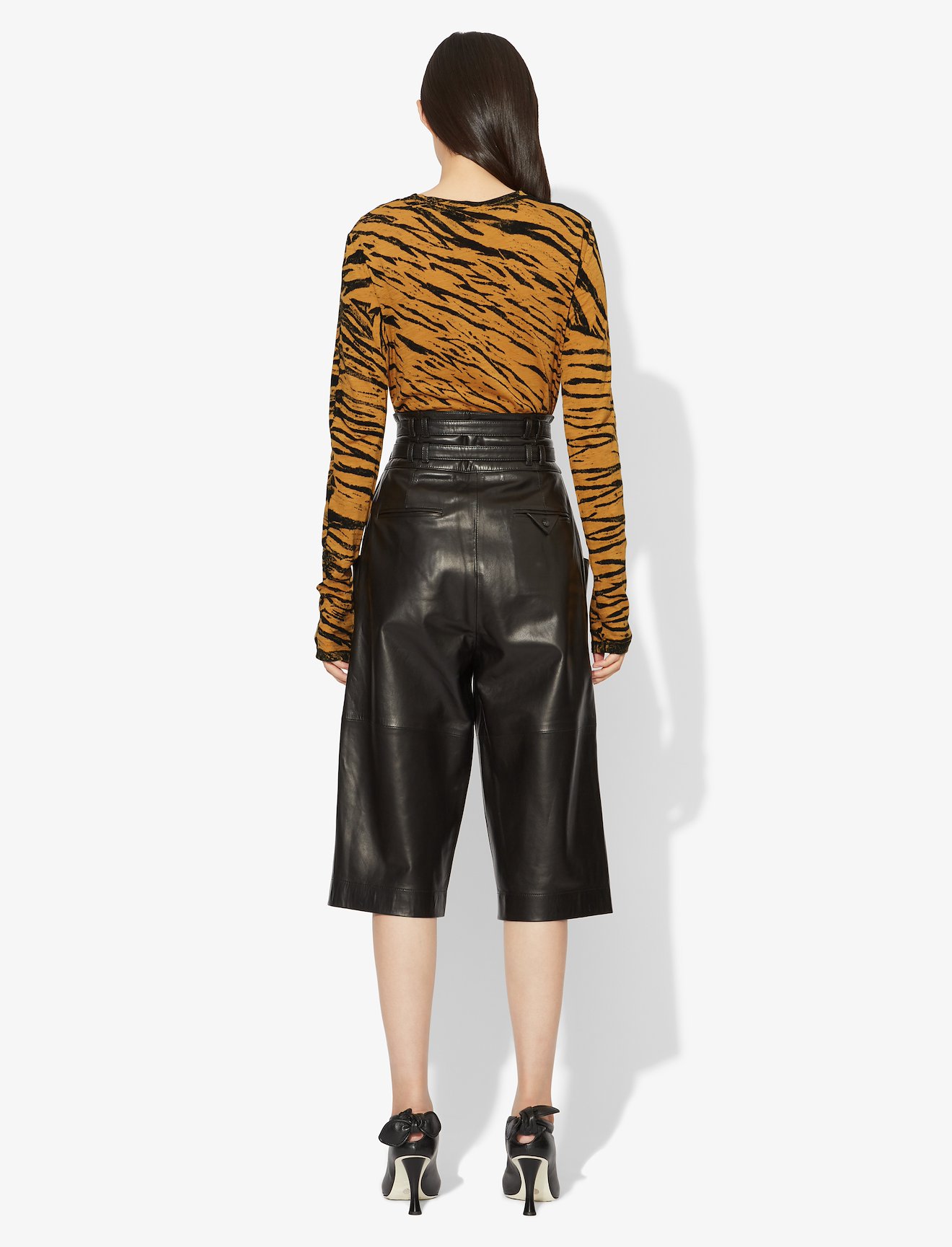 Tiger Print Long Sleeve T-Shirt #2