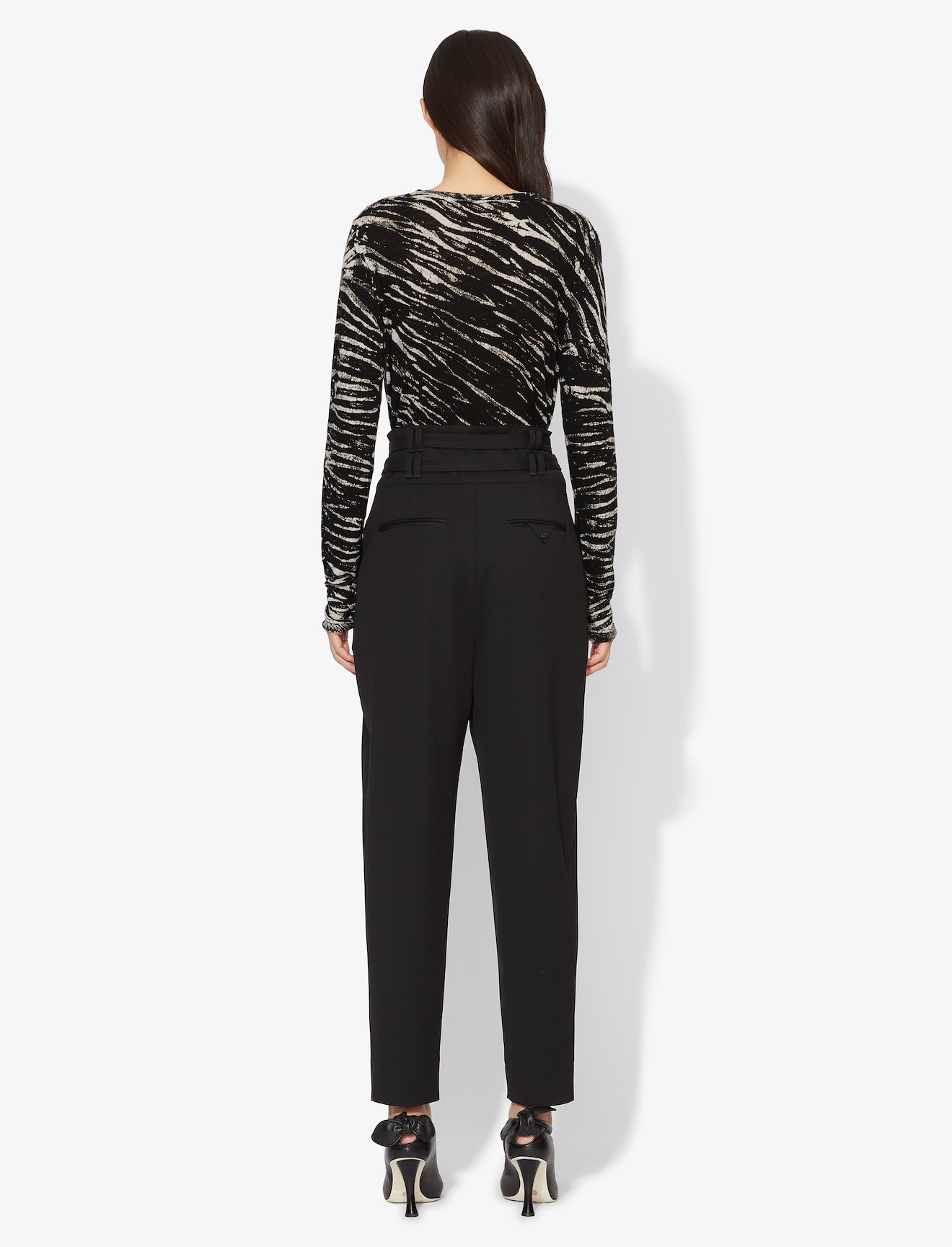 Tiger Print Long Sleeve T-Shirt #2