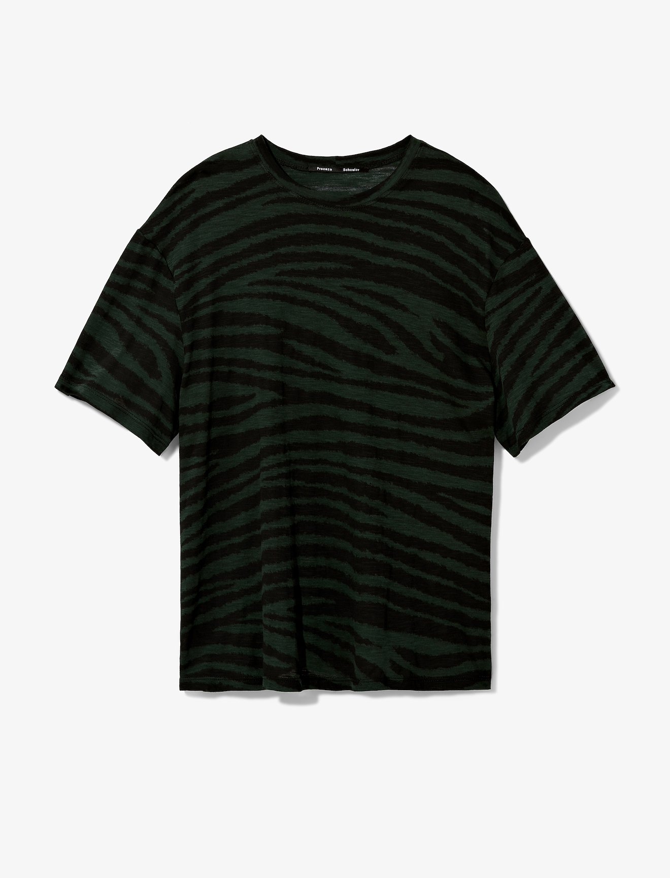 Tiger Print Short Sleeve T-Shirt #5