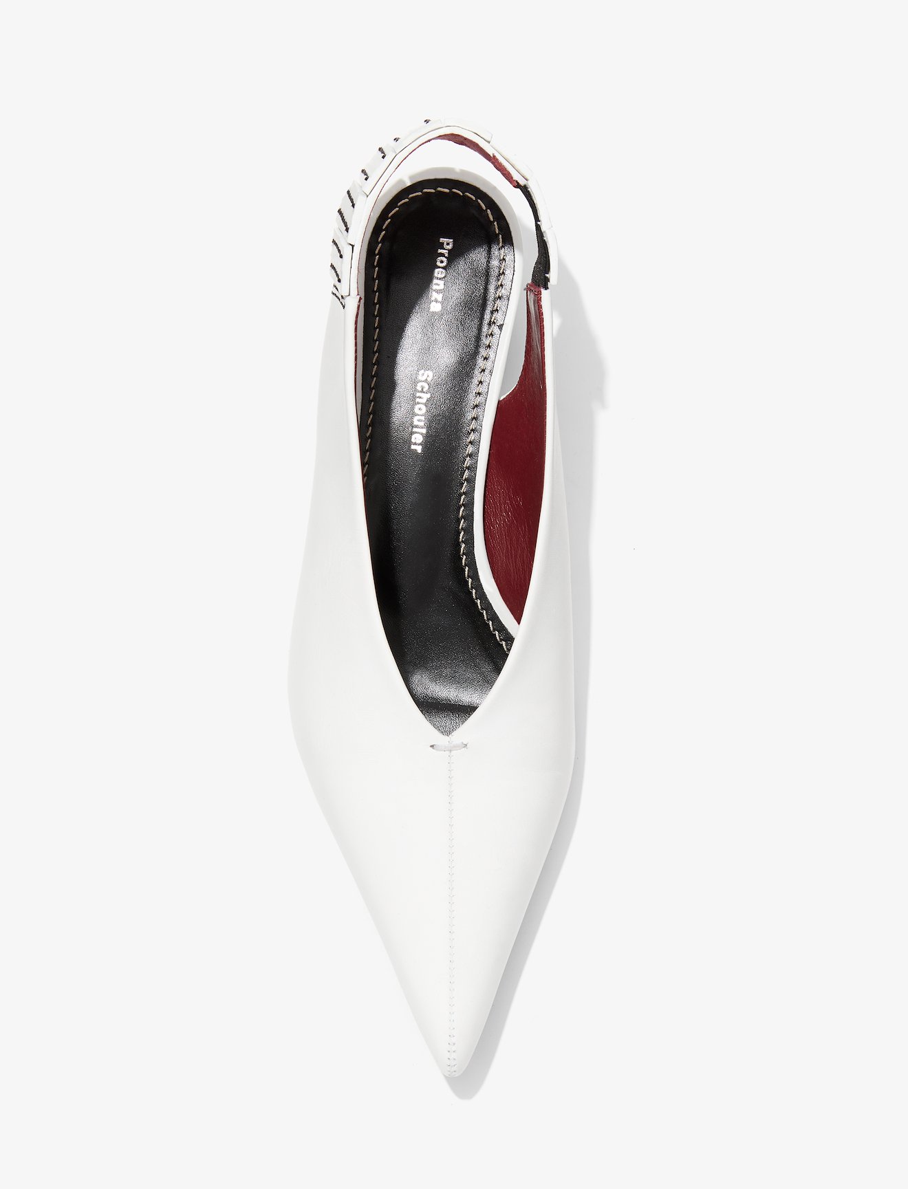 Topstitched Slingback Pumps #3