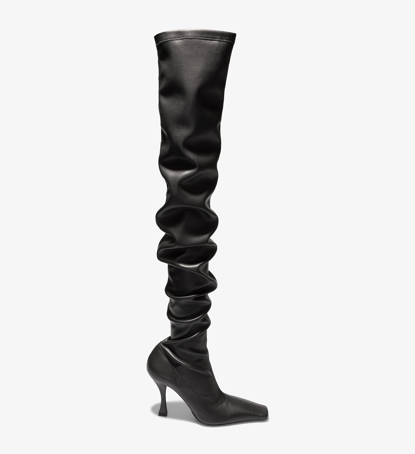 Trap Over the Knee Boots
