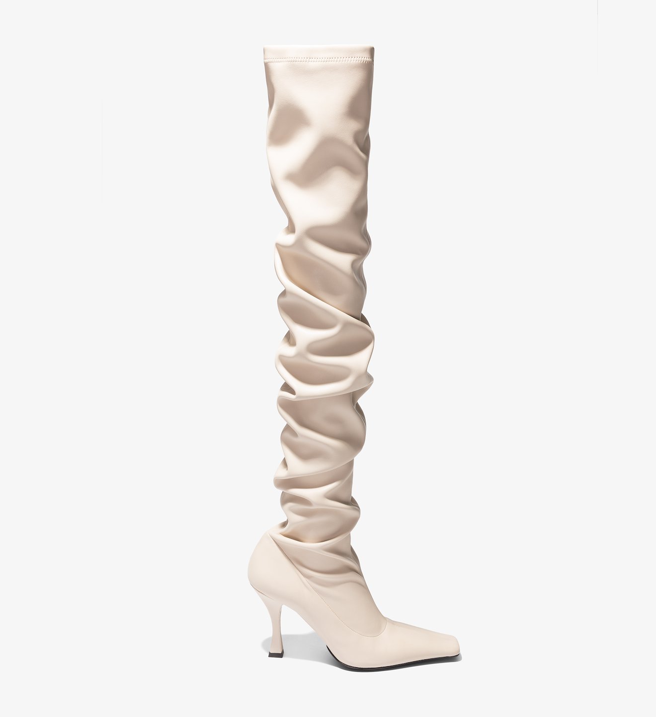 Trap Over The Knee Boots
