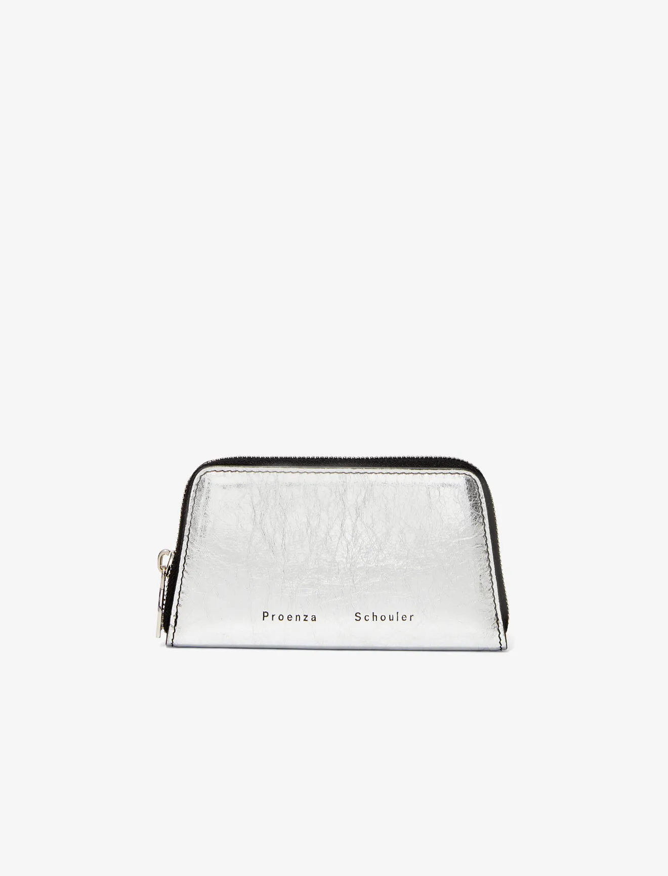 Trapeze Zip Compact Wallet In Grey Proenza Schouler Trapeze Zip Compact Wallet In Grey Proenza Schouler
