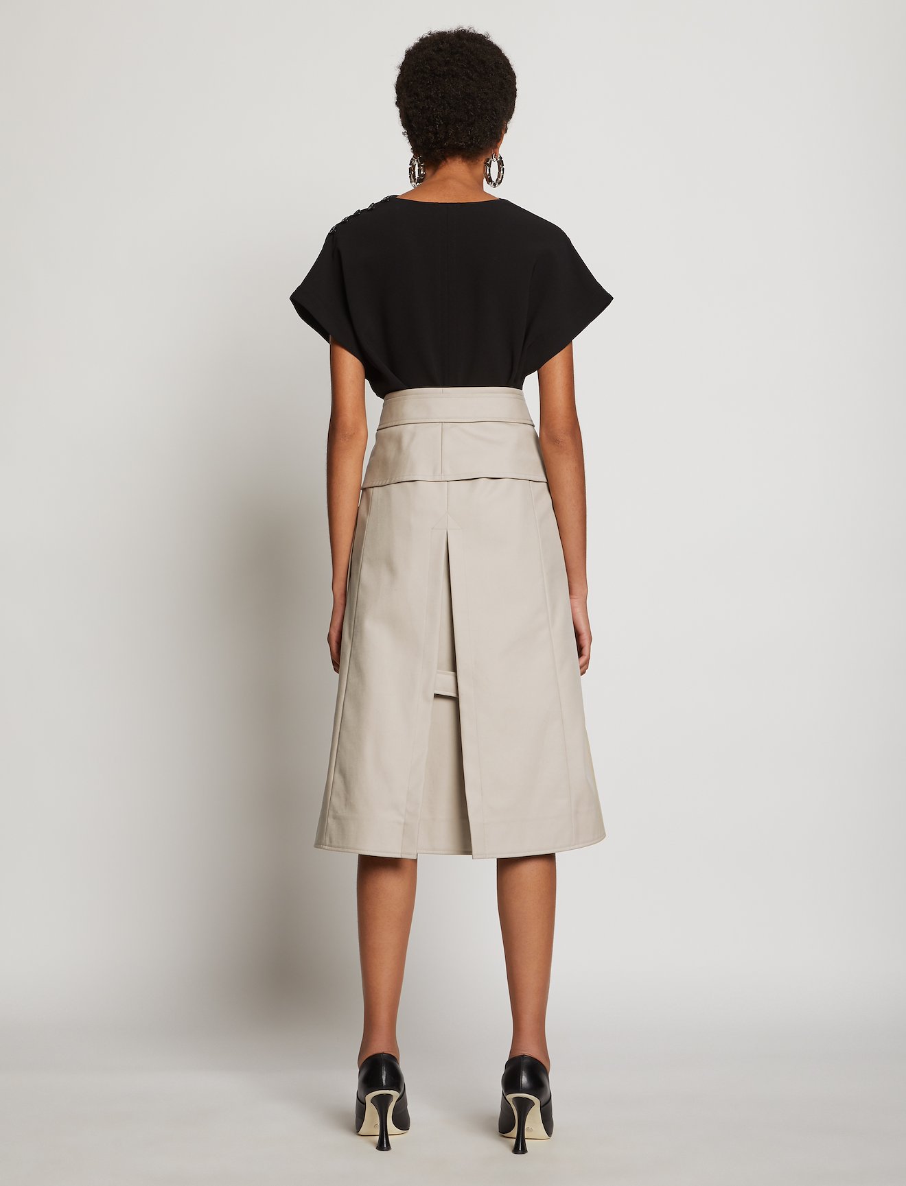 Trench Cotton Skirt #2