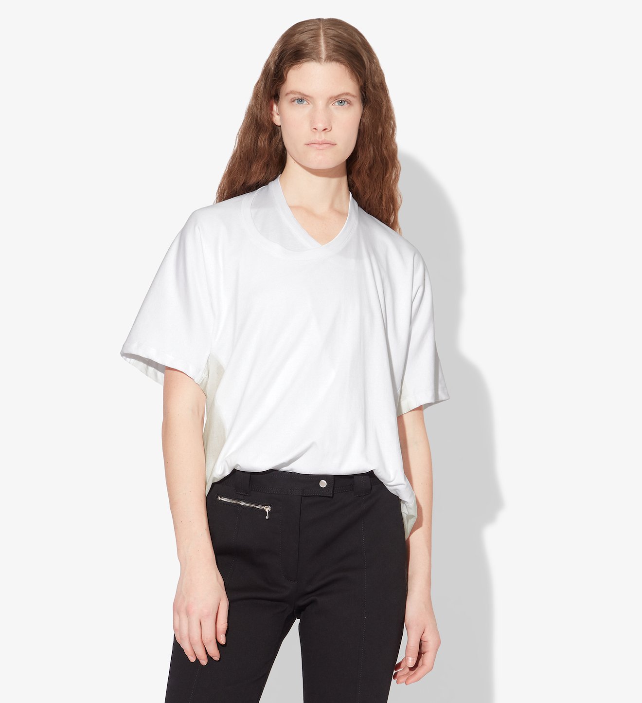 Tumbled Jersey Cocoon T-Shirt