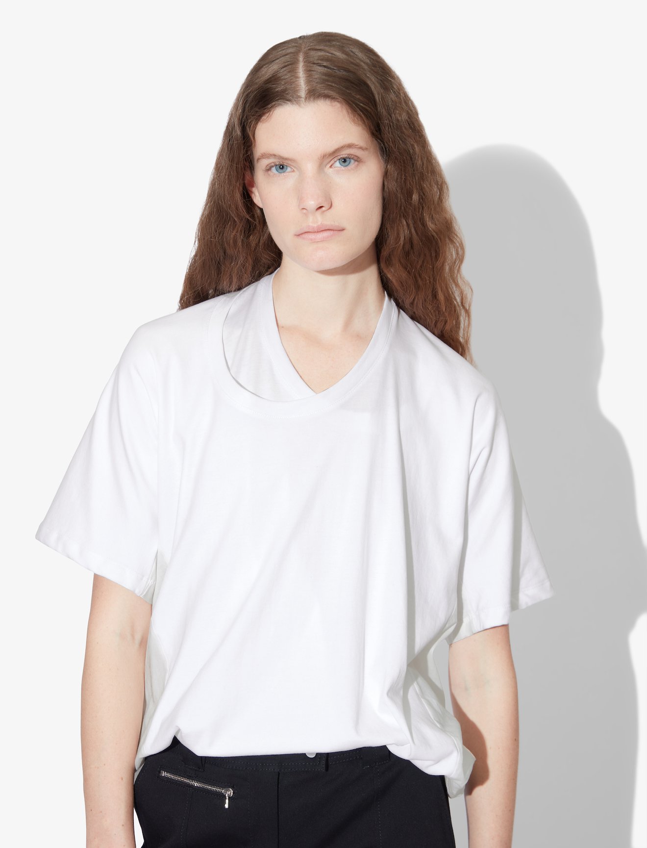Tumbled Jersey Cocoon T-Shirt #3