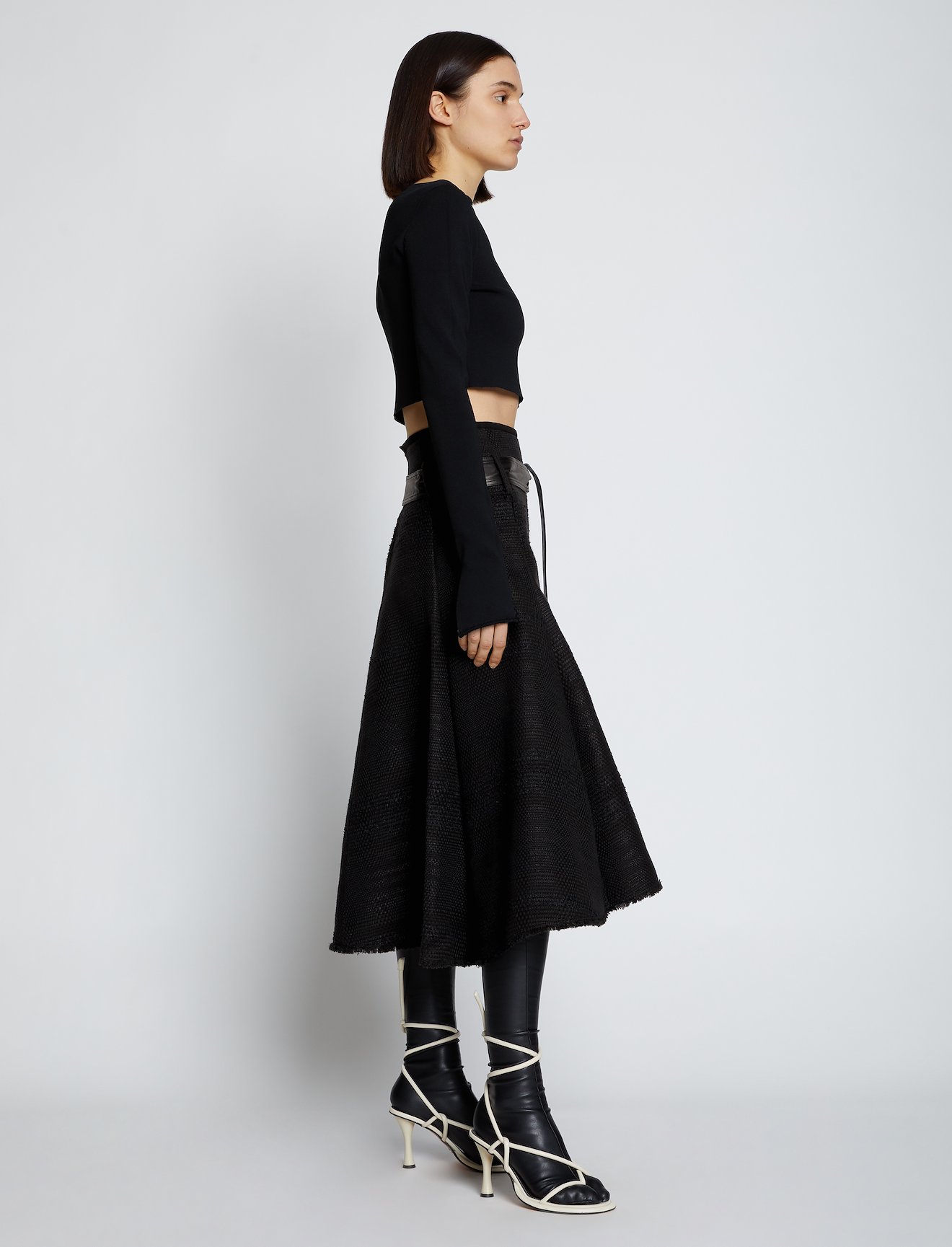 Tweed A-line Skirt #1