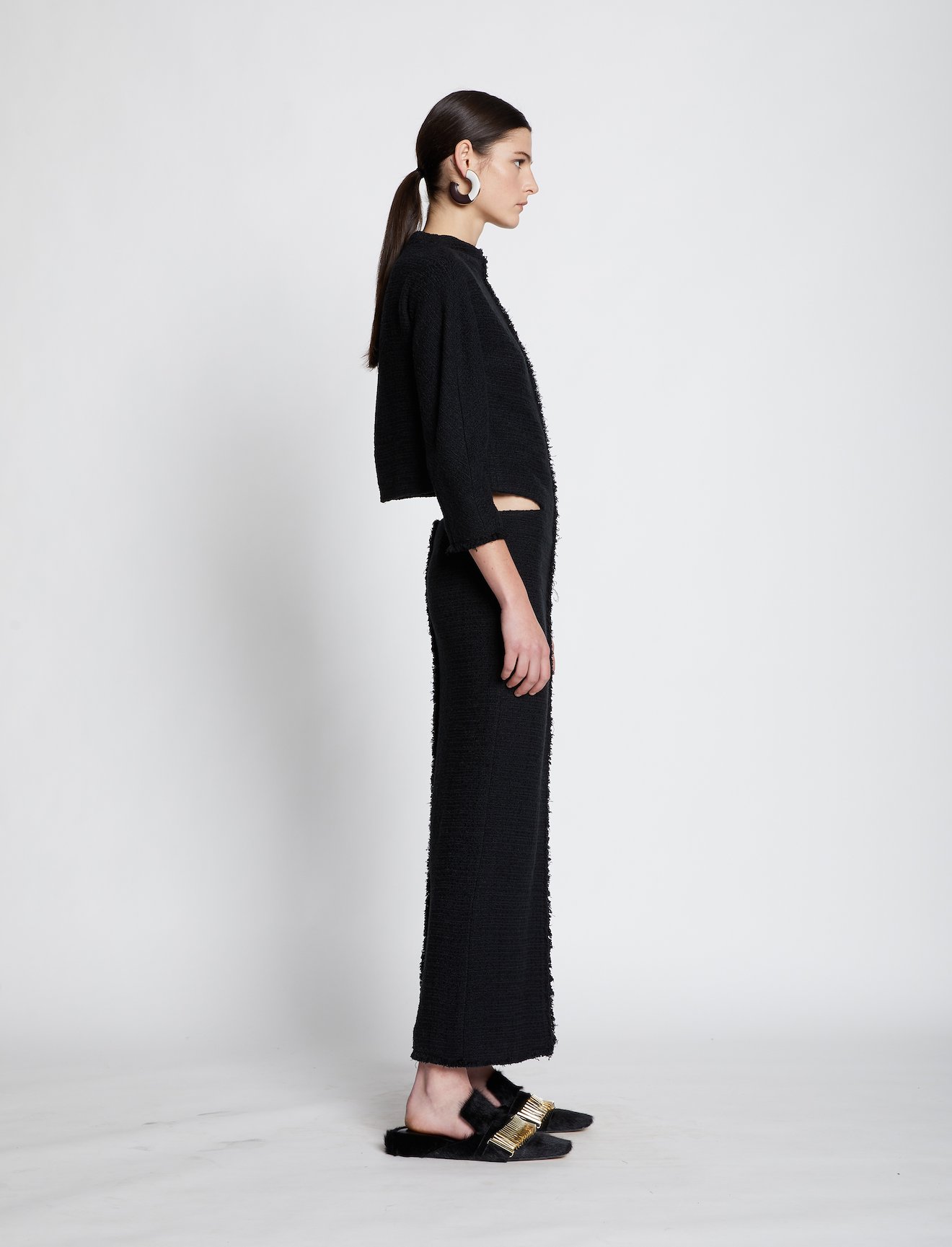 Tweed Cut Out Dress #1