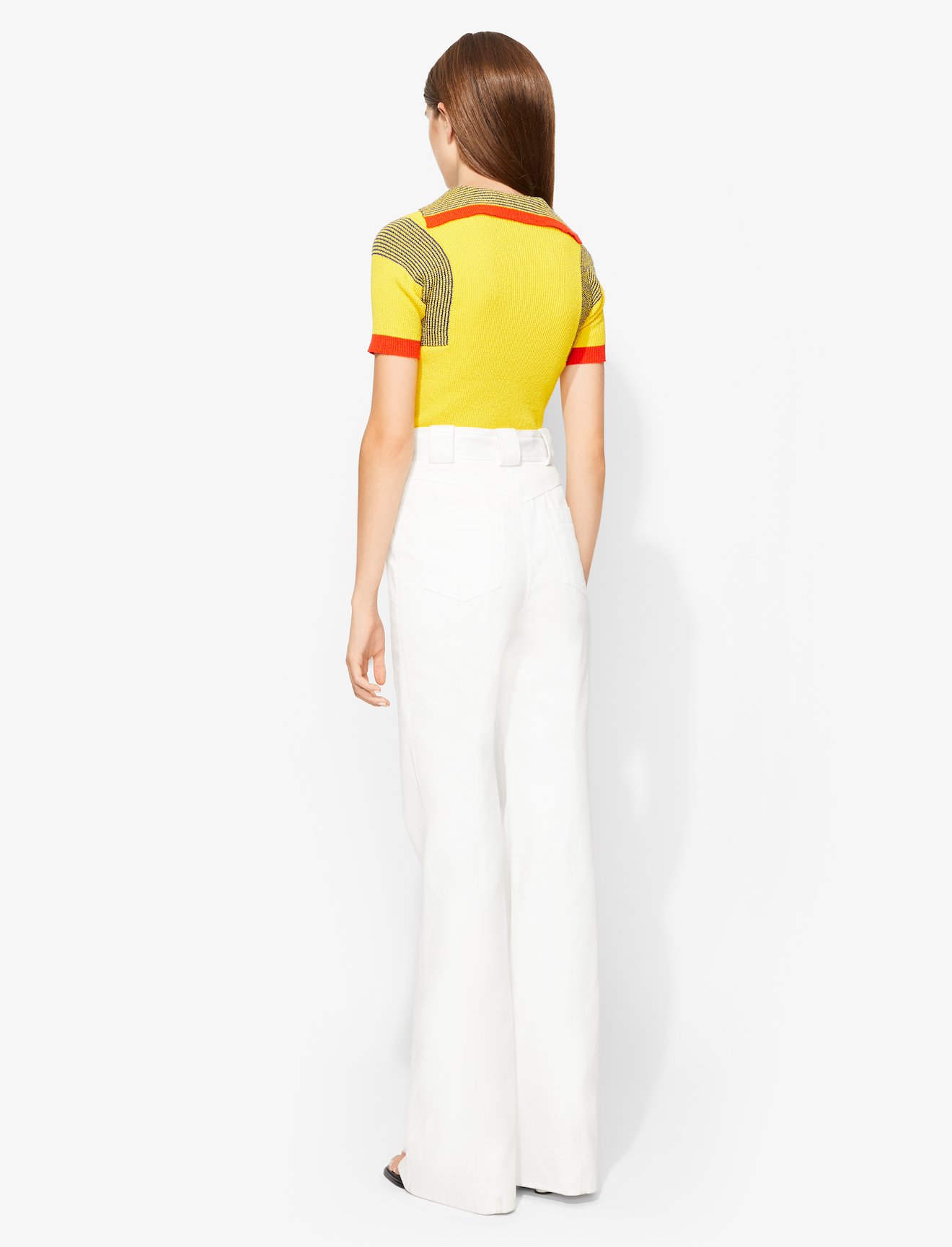 Twill High Waisted Pants #3