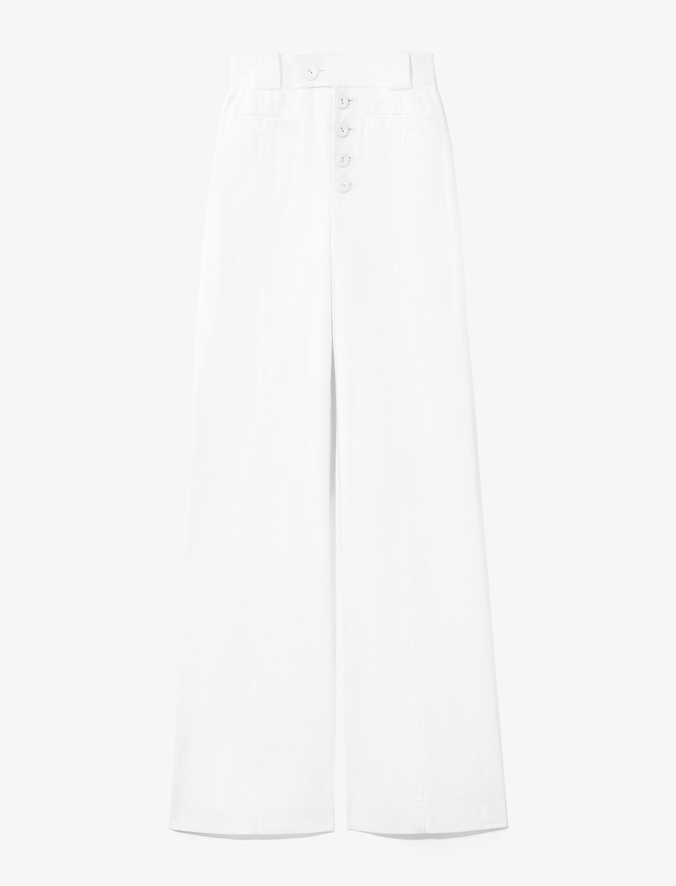 Twill High Waisted Pants #5