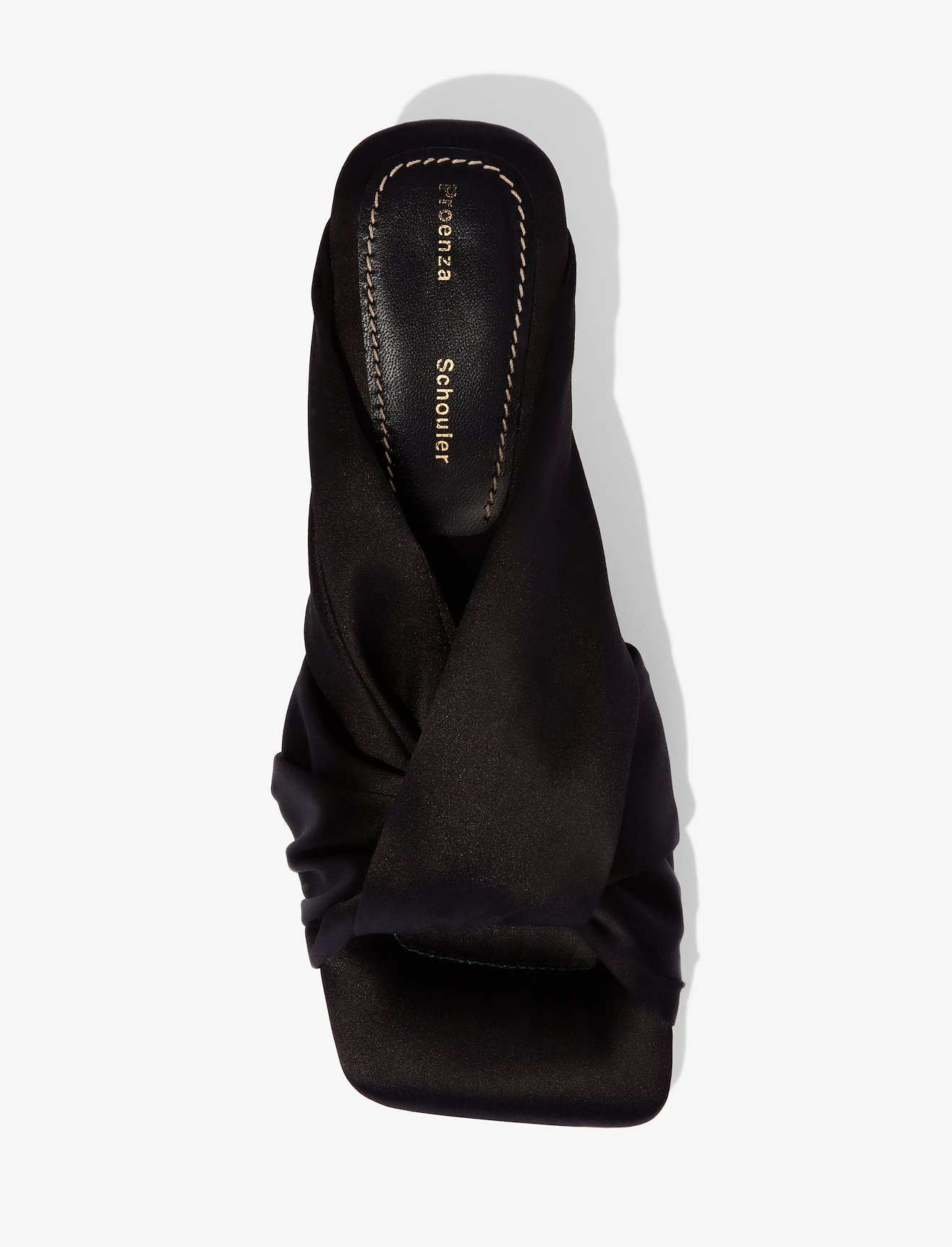 Twisted Scarf Mid Heel Sandals #3