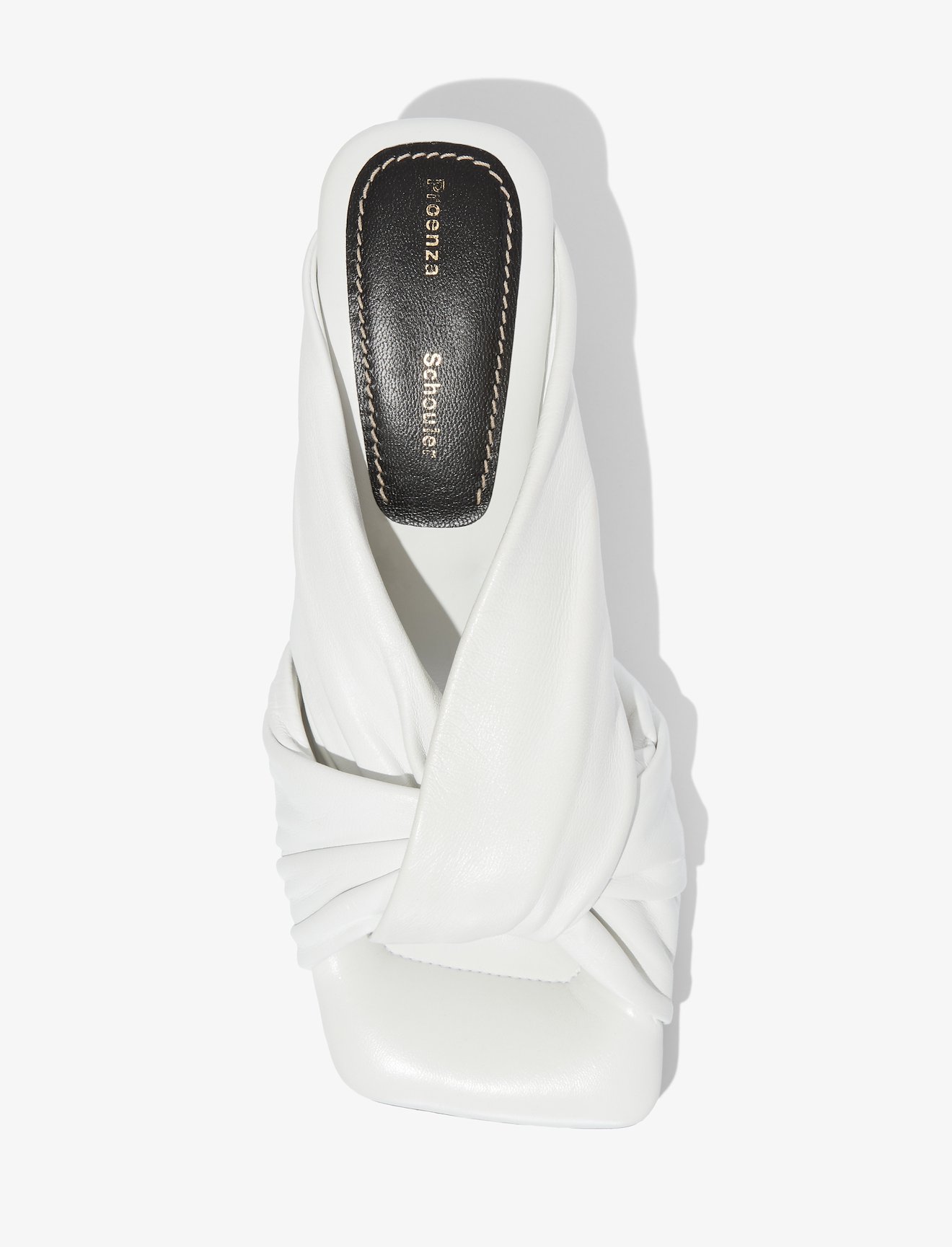 Twisted Scarf Mid Heel Sandals #3