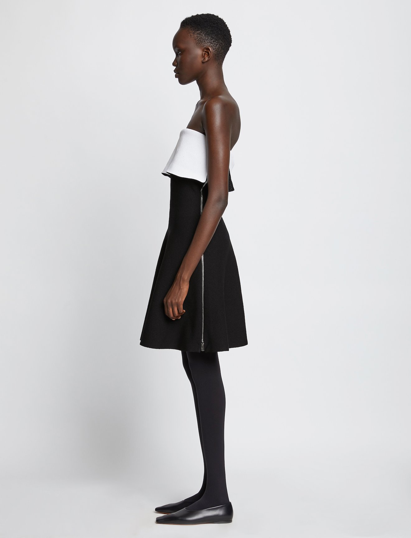 Two Tone Knit Dress #1