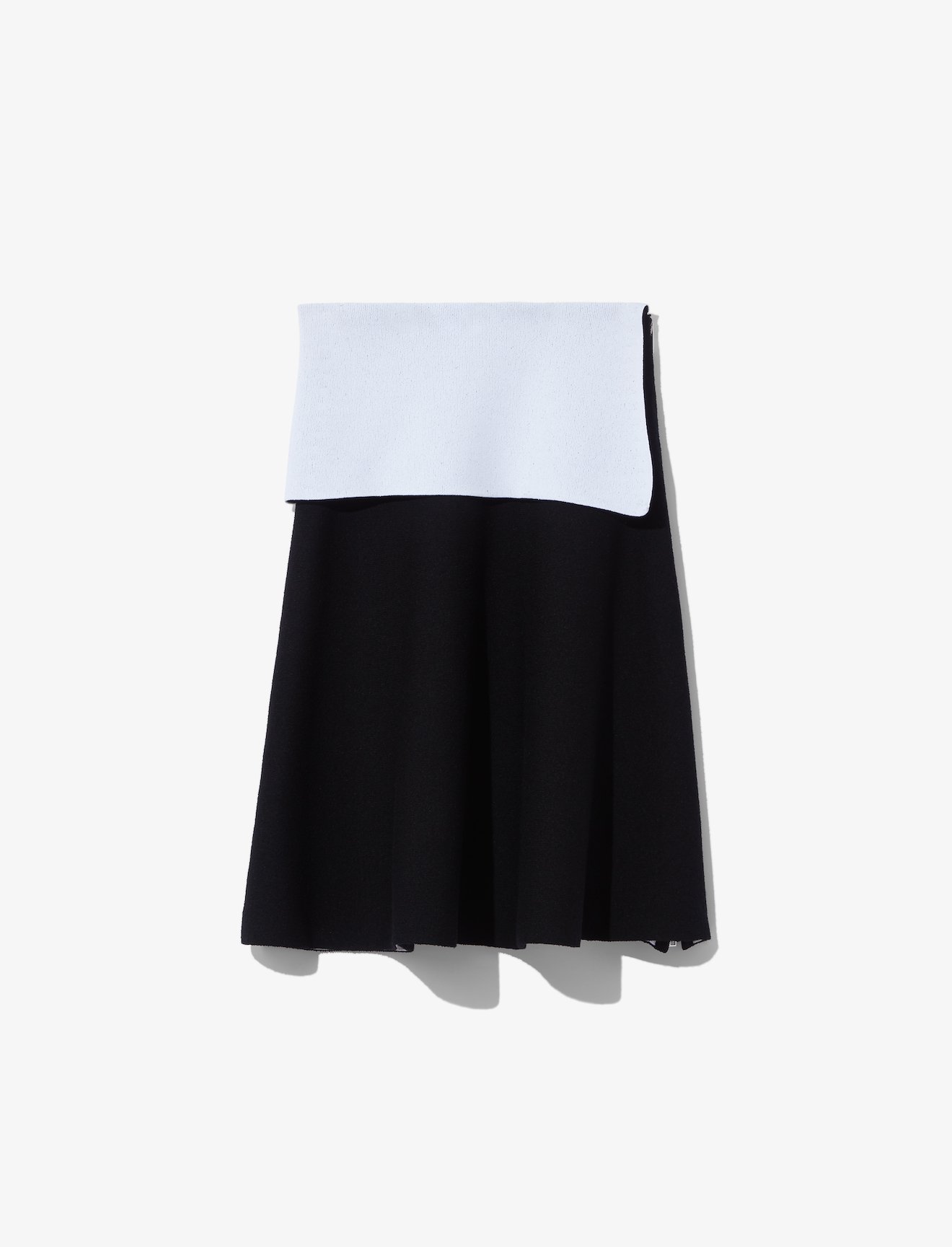 Two Tone Knit Skirt #4
