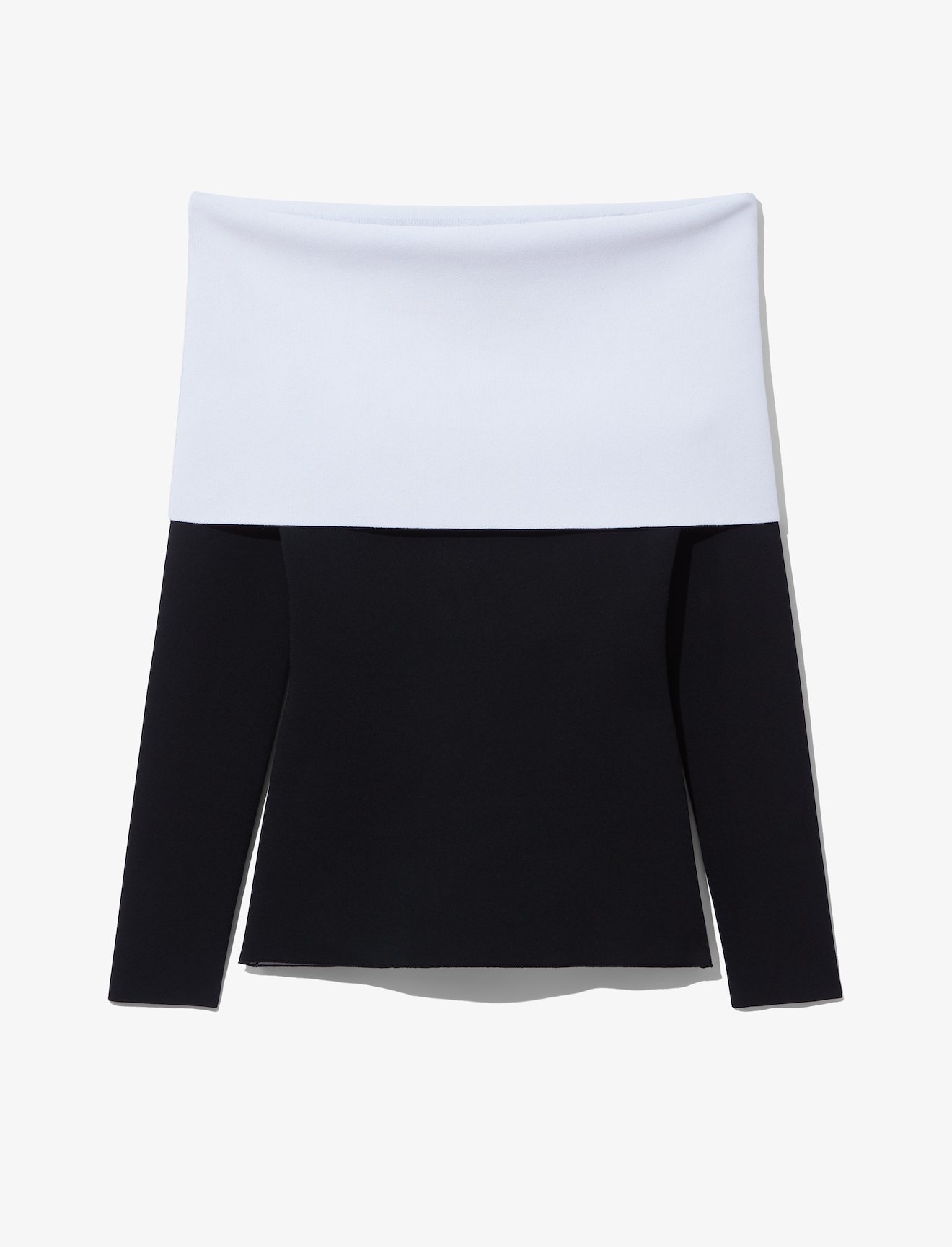 Two Tone Knit Top #4