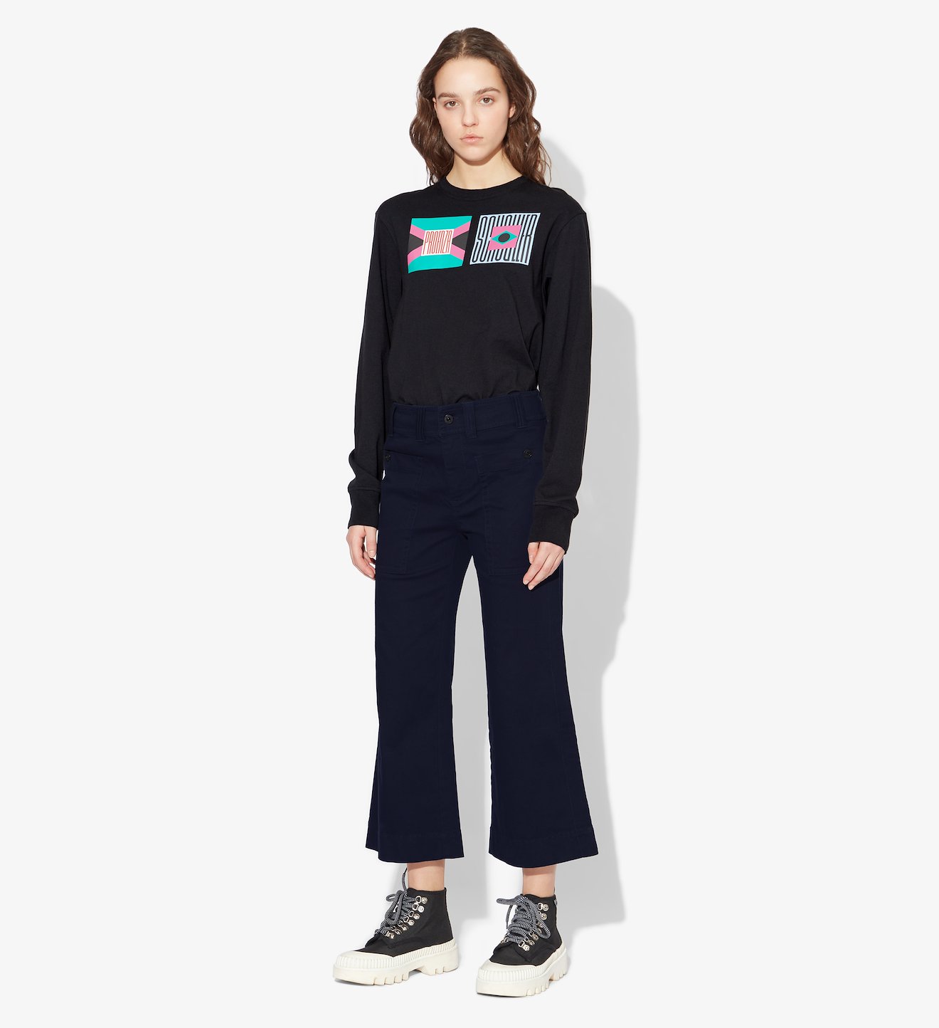 Utility Wide Leg Crop Pants