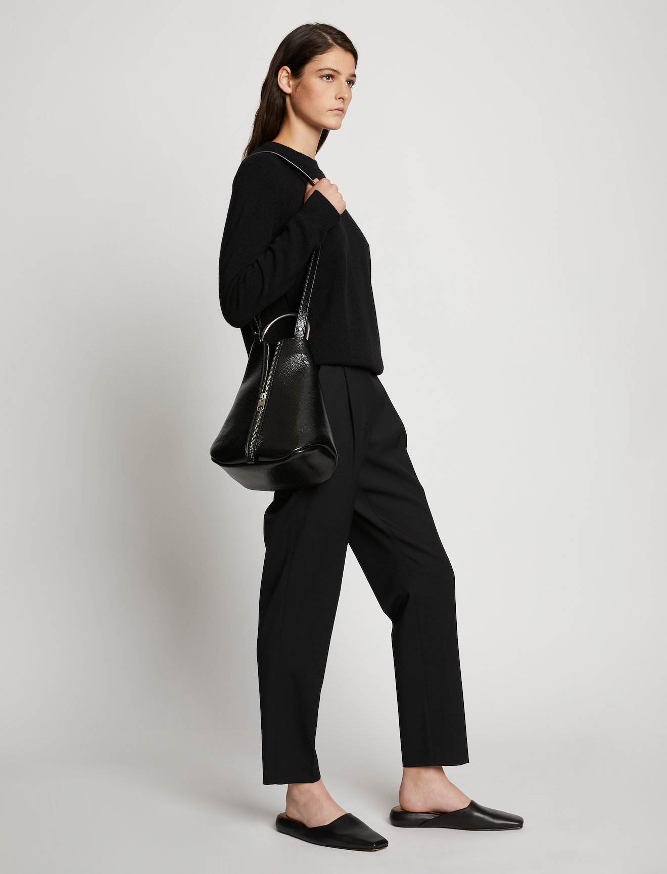 Vertical Zip Backpack #4