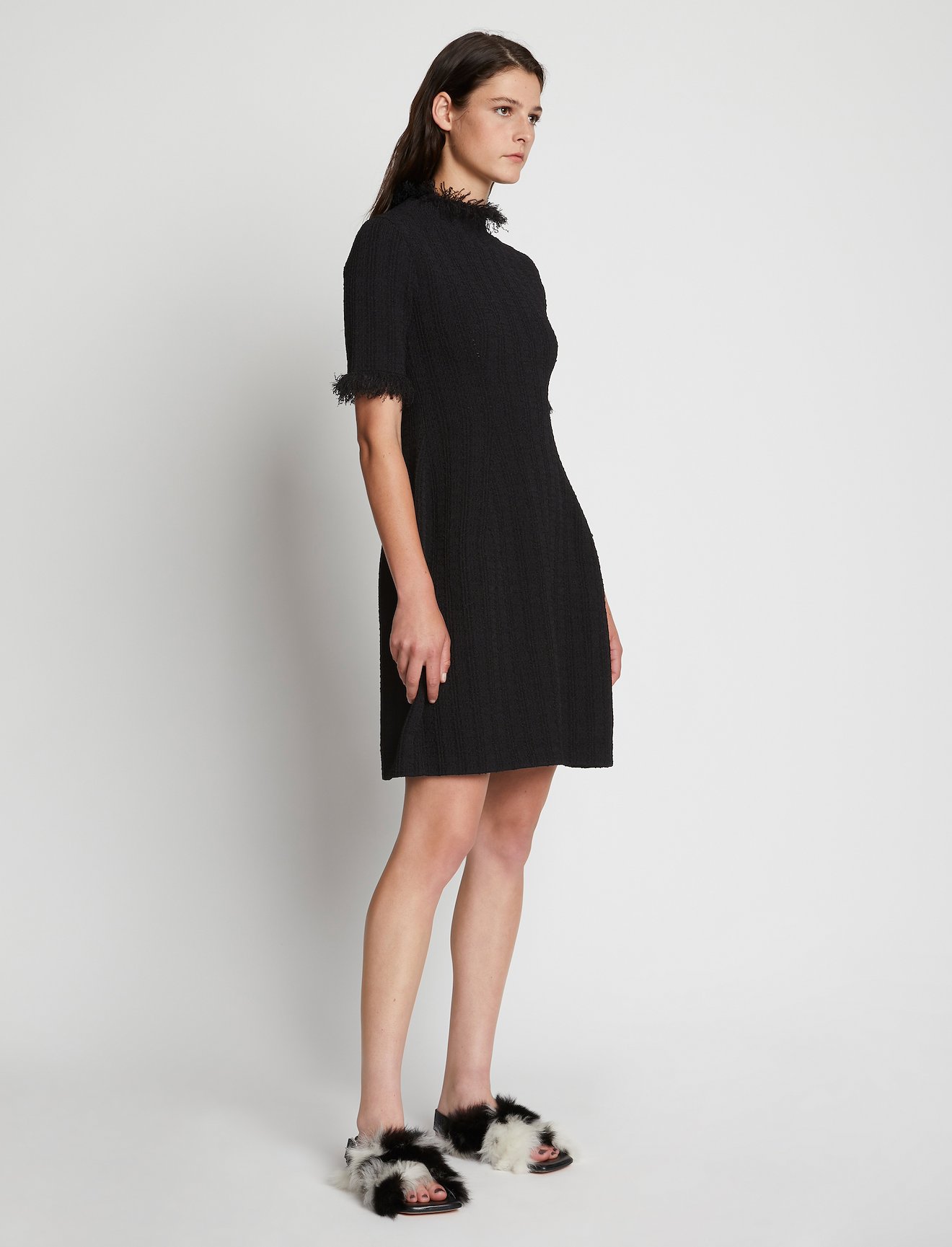 Viscose Jacquard Knit Dress #1