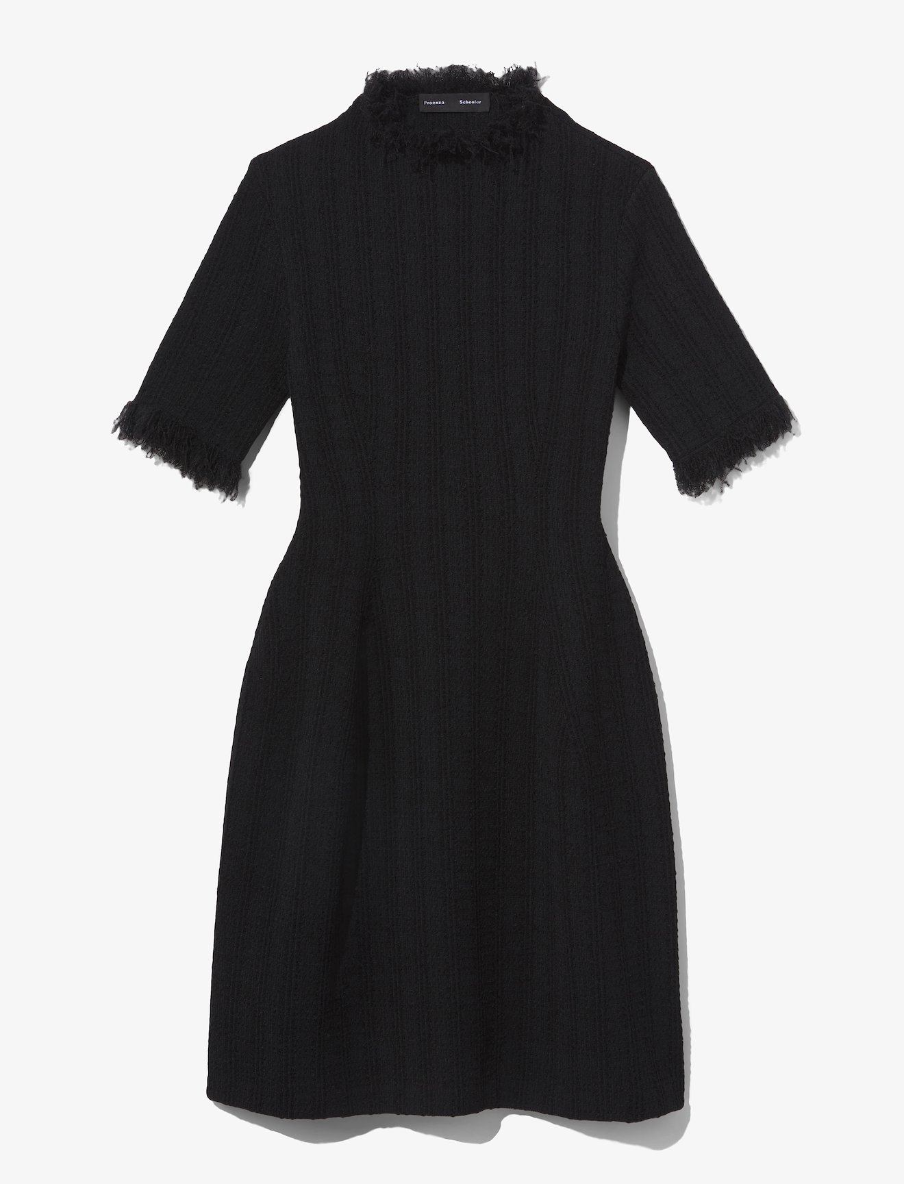 Viscose Jacquard Knit Dress #4