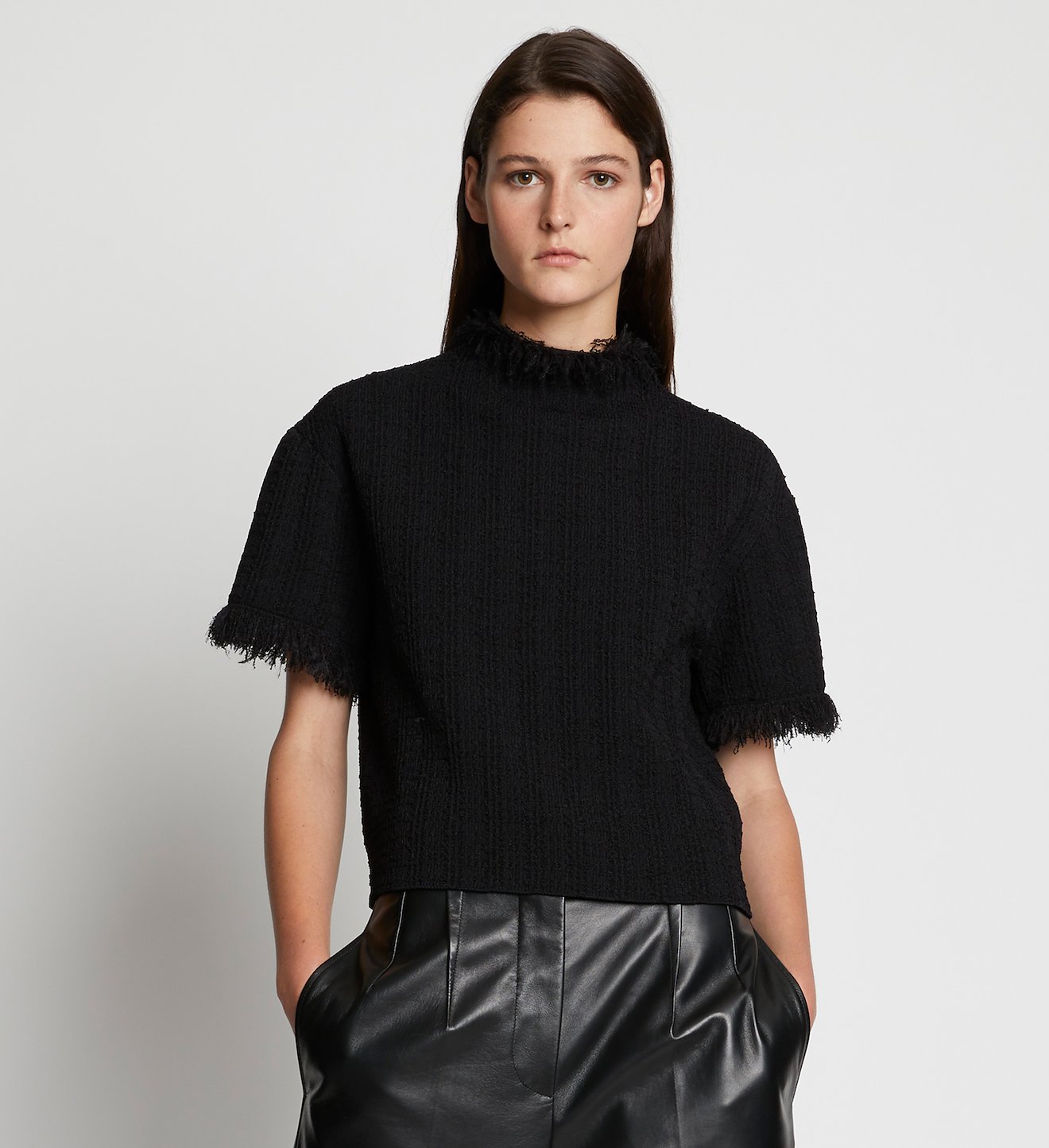 Viscose Jacquard Top