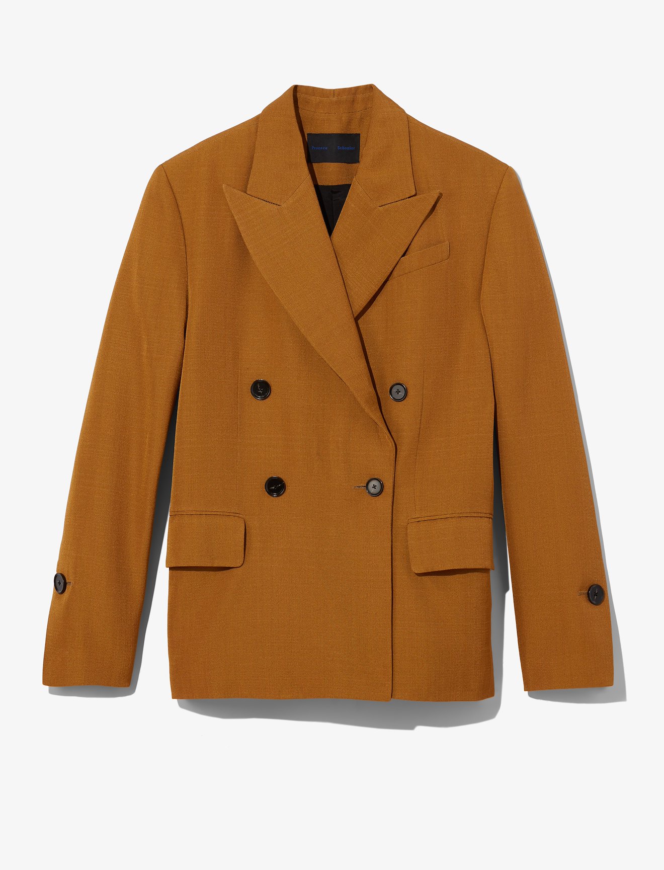 Viscose Silk Split Collar Blazer #4