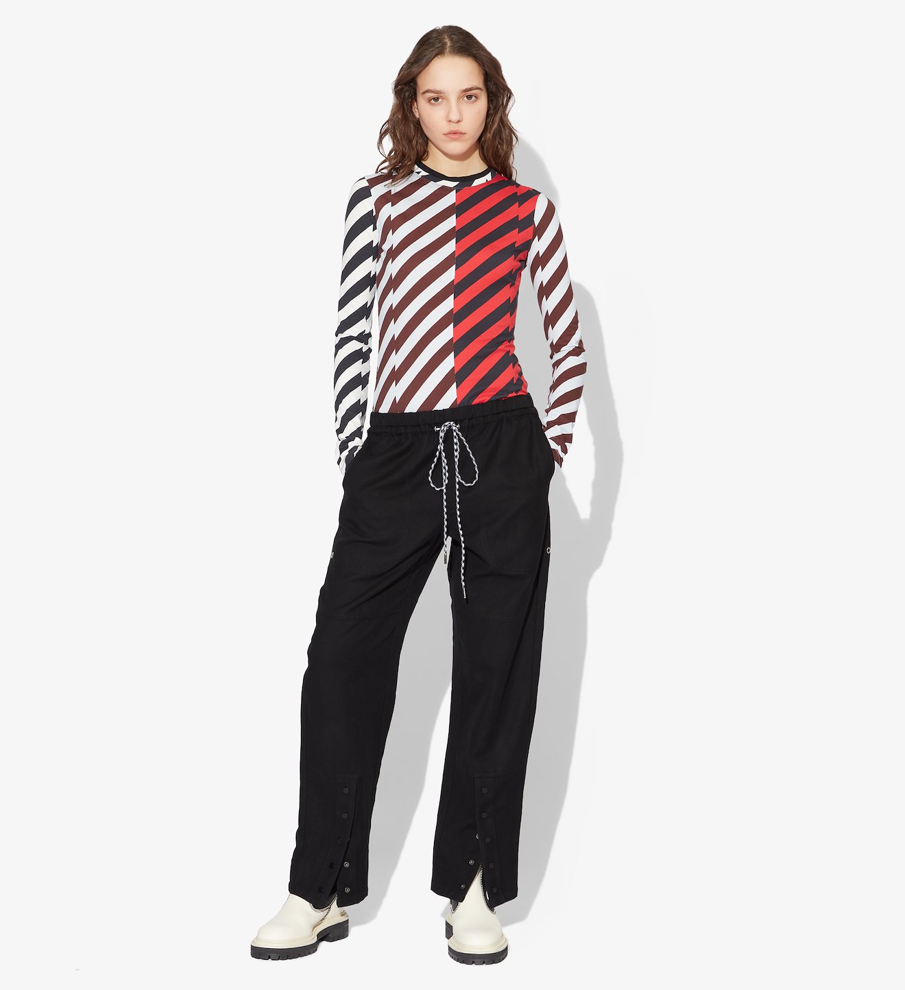 Washed Linen Drawstring Pants