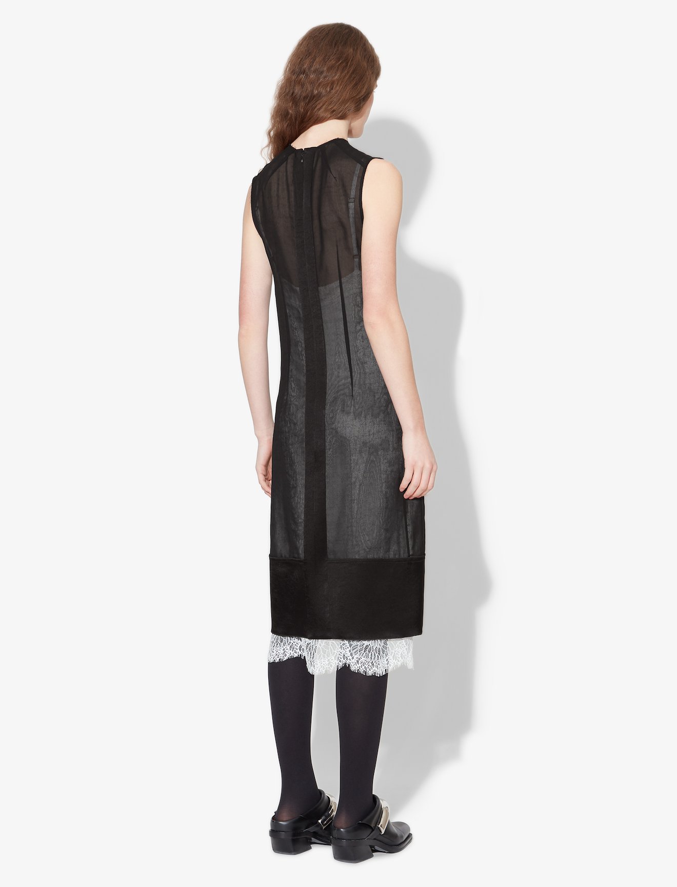 Washed Satin Sleeveless Dress #2