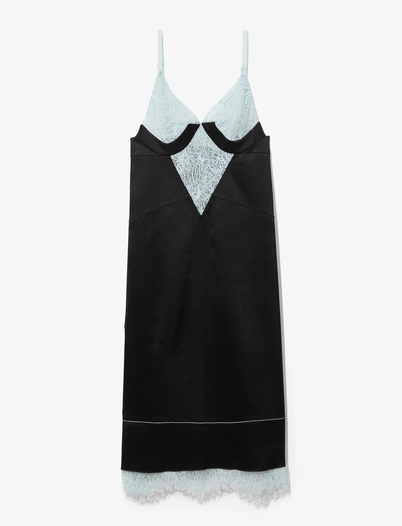 Washed Satin Slip Dress #4