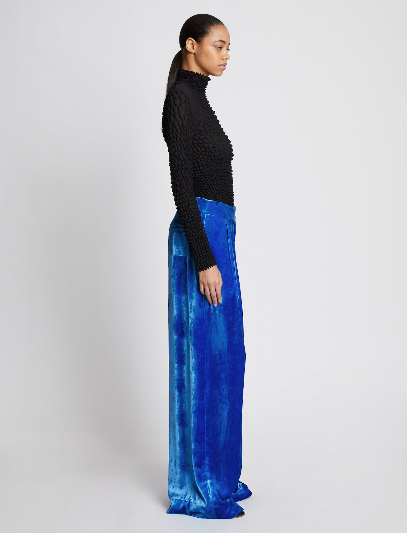 Washed Velvet Pants #1