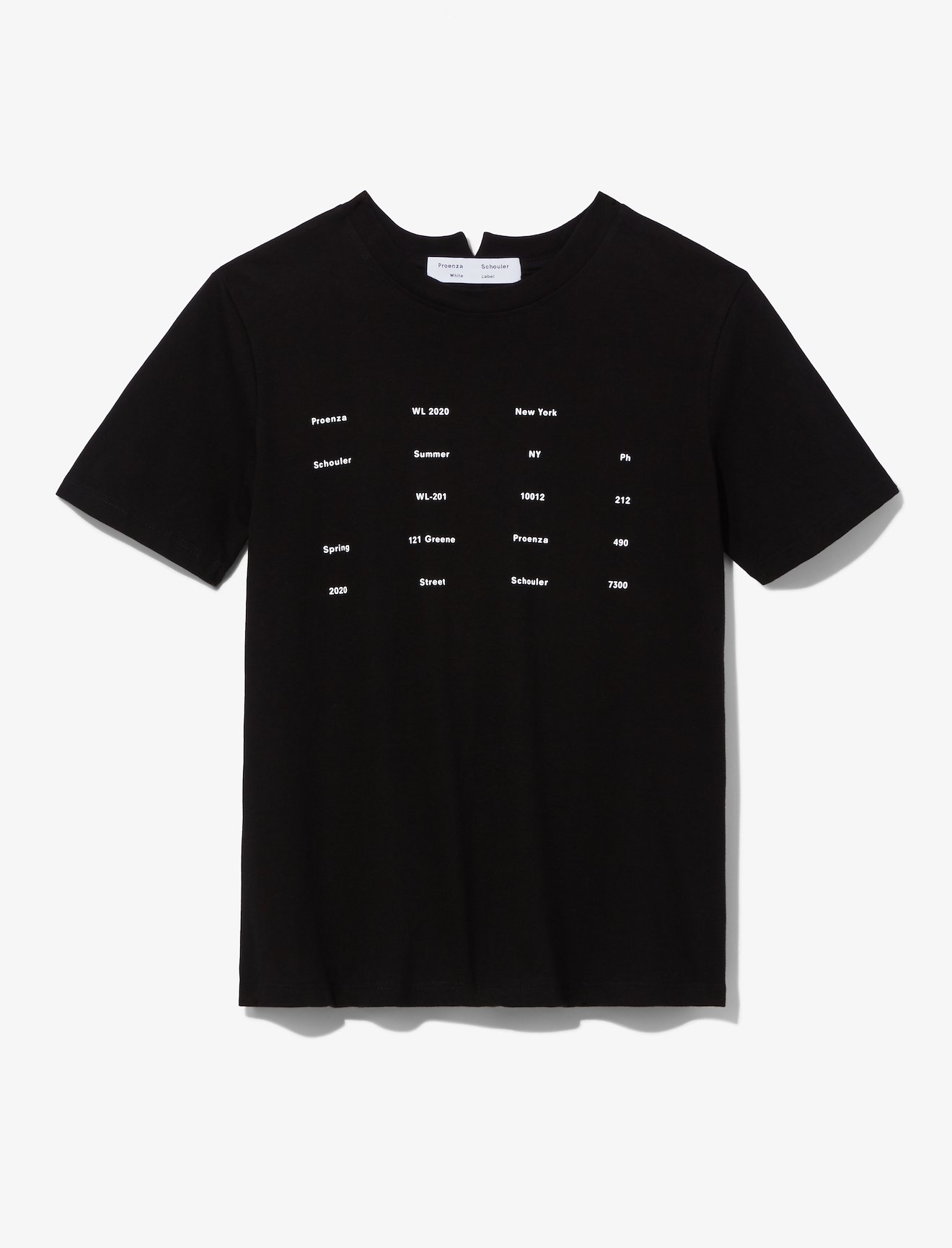 Address Logo Print Baby Tee T-Shirt #4