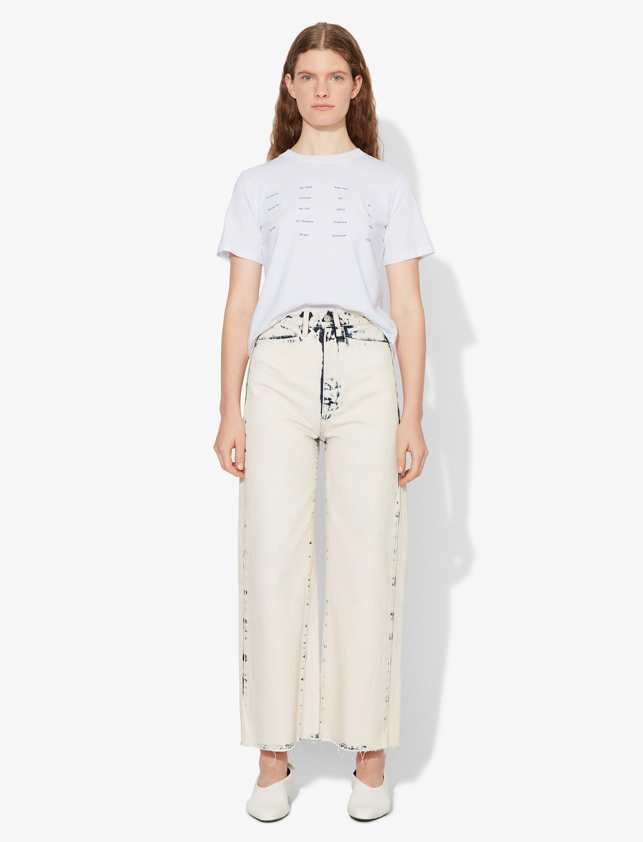 Address Logo Print Baby Tee T-Shirt #1