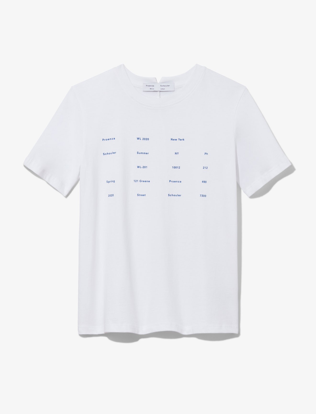 Address Logo Print Baby Tee T-Shirt #4