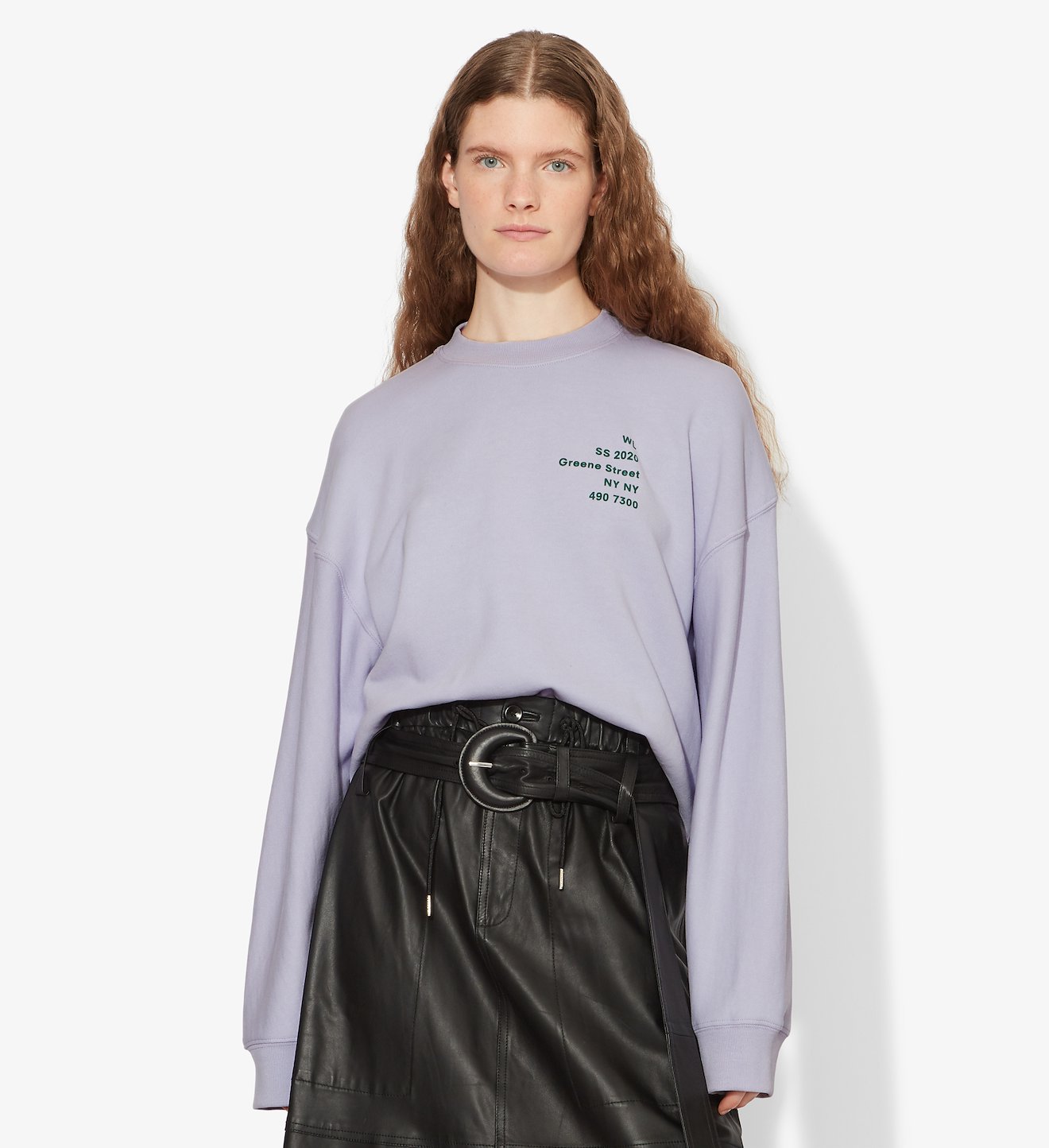 Address Logo Print Sweatshirt