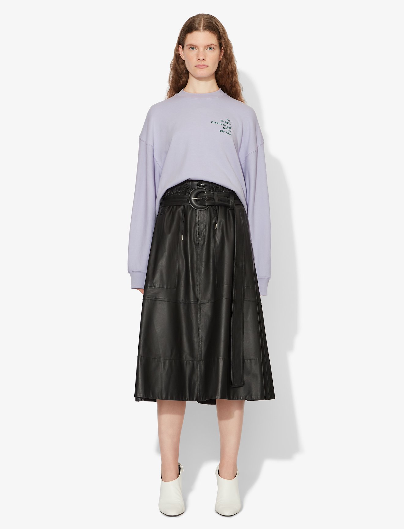 Address Logo Print Sweatshirt #1