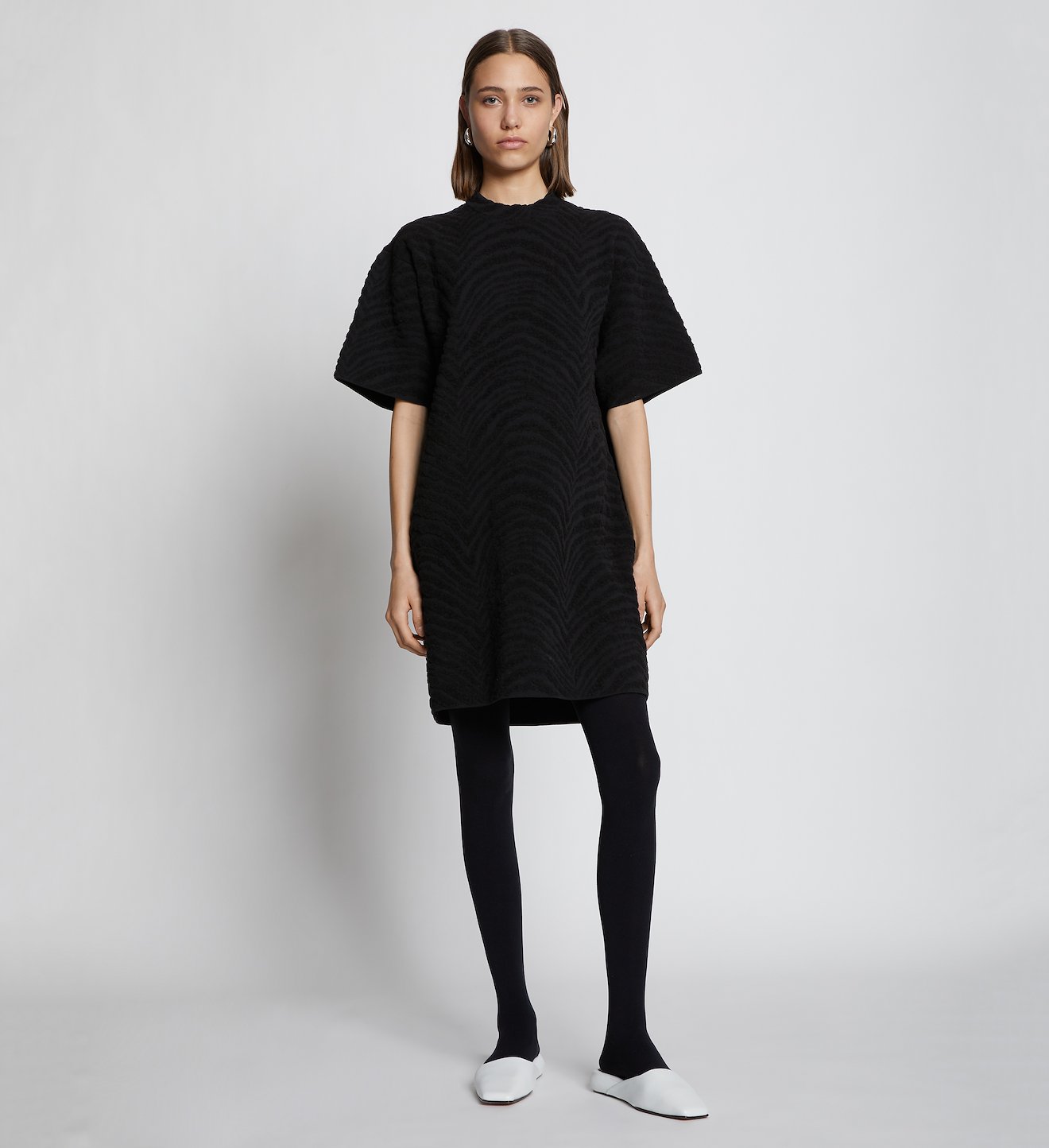 Animal Jacquard Knit Dress