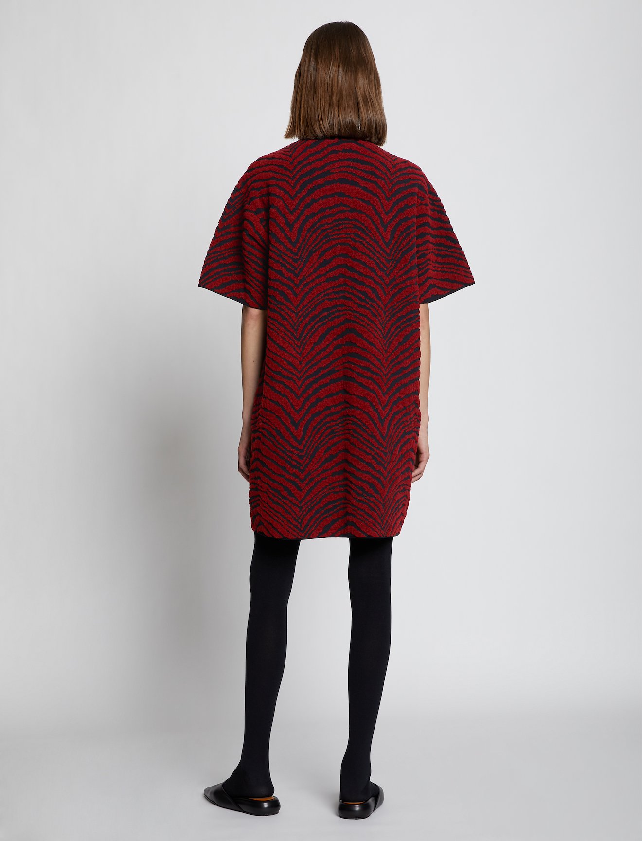 Animal Jacquard Knit Dress #2