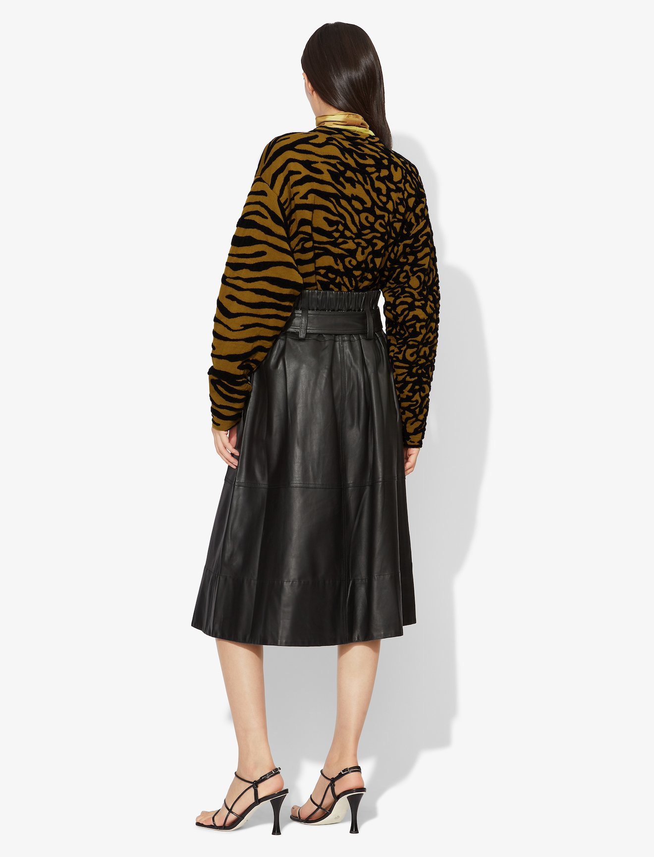 Animal Jacquard Knit Pullover #2