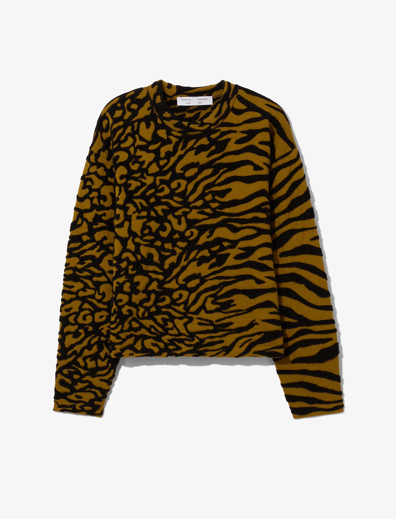 Animal Jacquard Knit Pullover #4