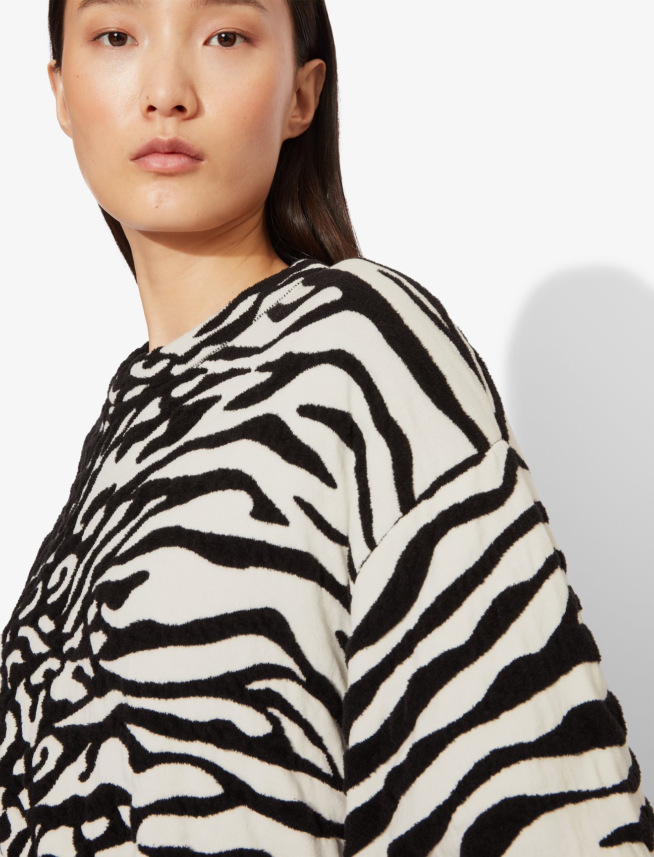 Animal Jacquard Knit Pullover #3