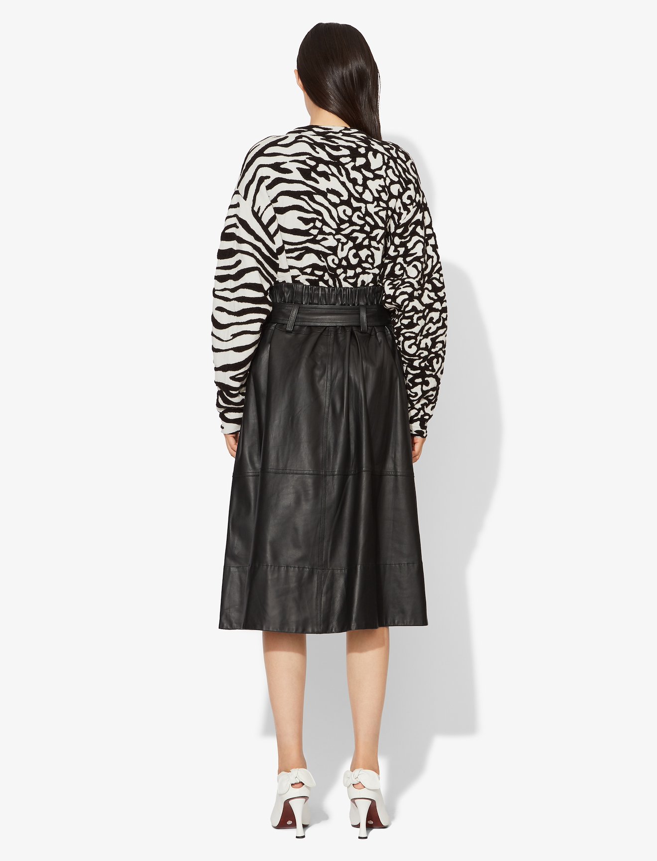 Animal Jacquard Knit Pullover #2