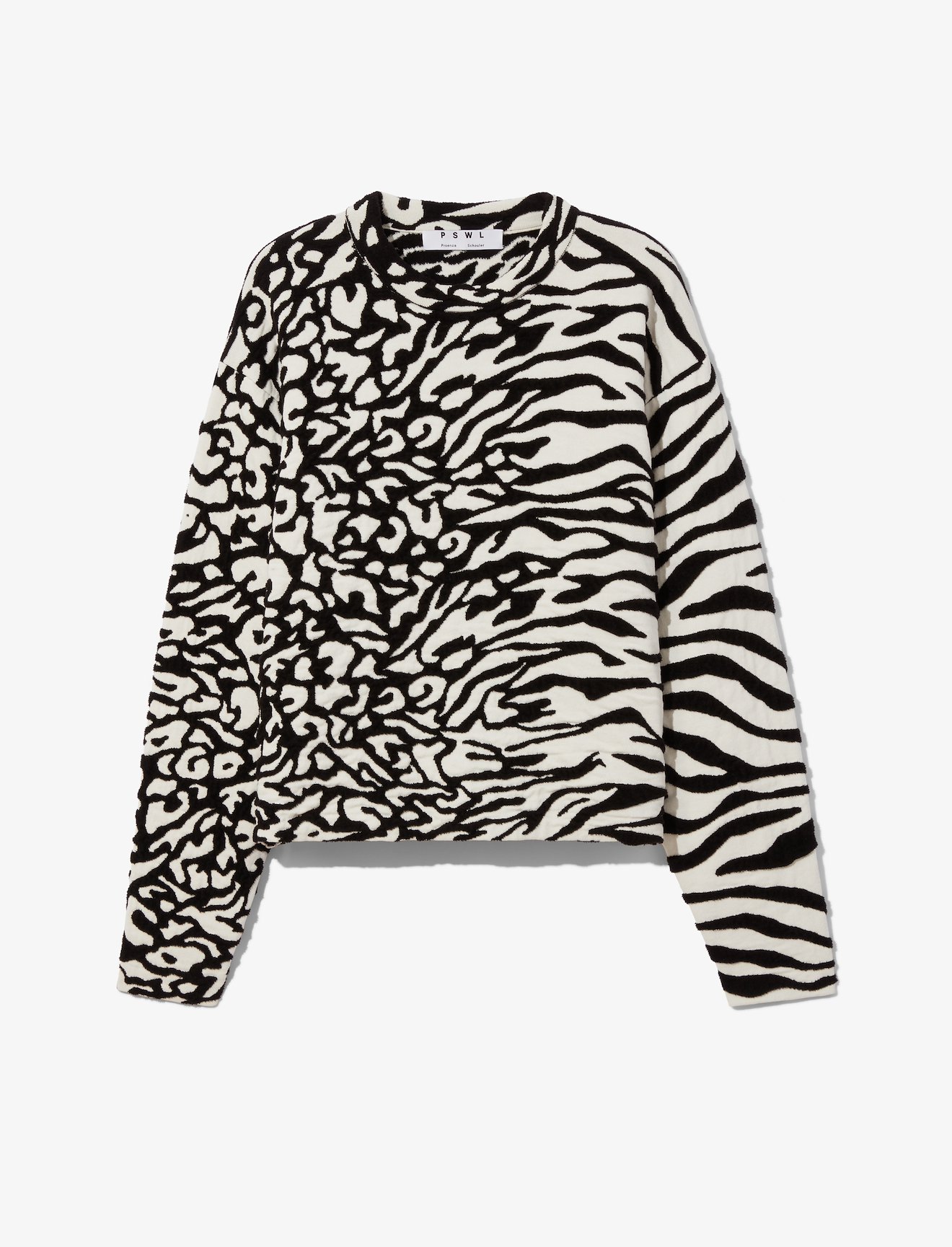 Animal Jacquard Knit Pullover #4