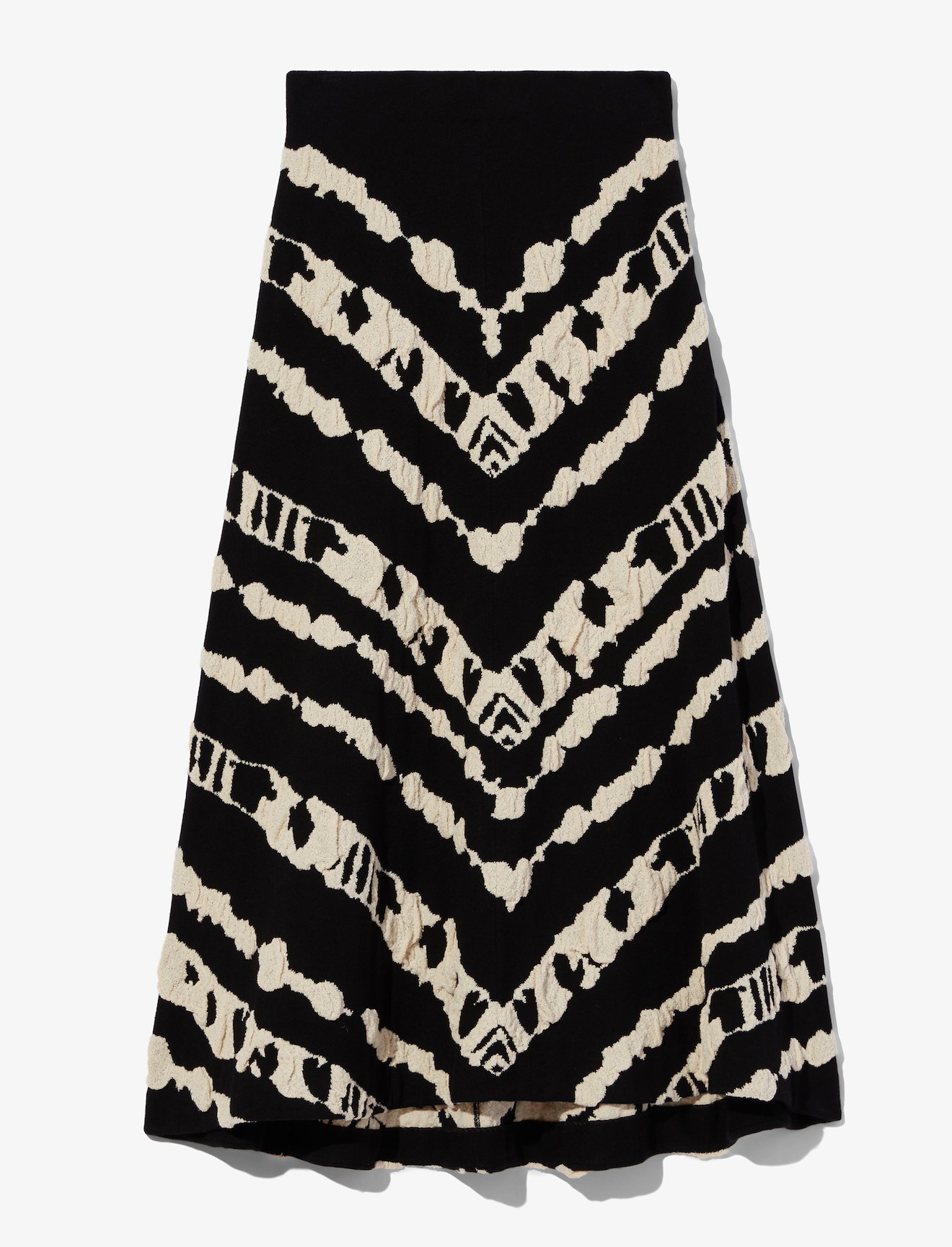 Animal Jacquard Knit Skirt #4