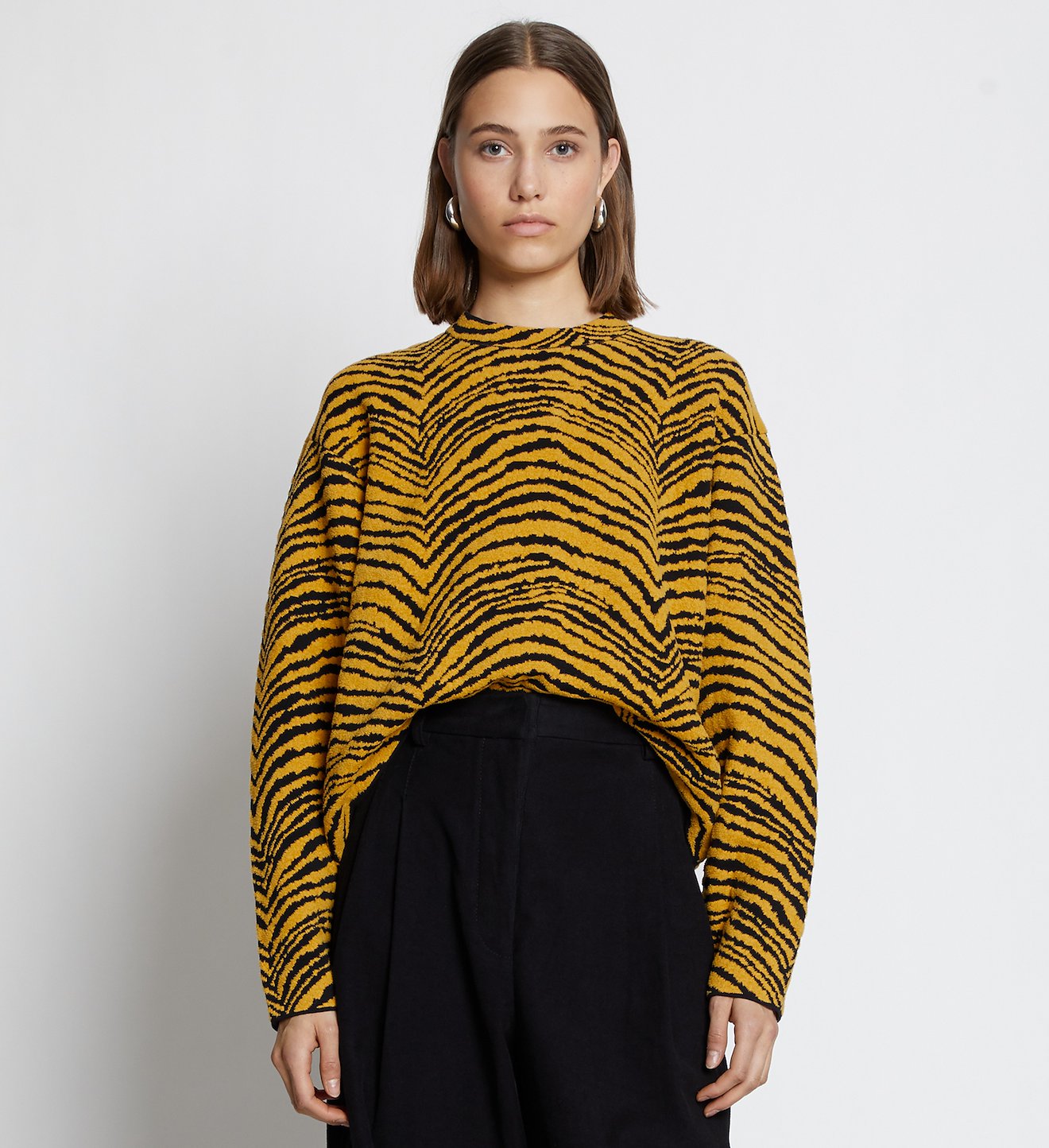 Animal Jacquard Sweater