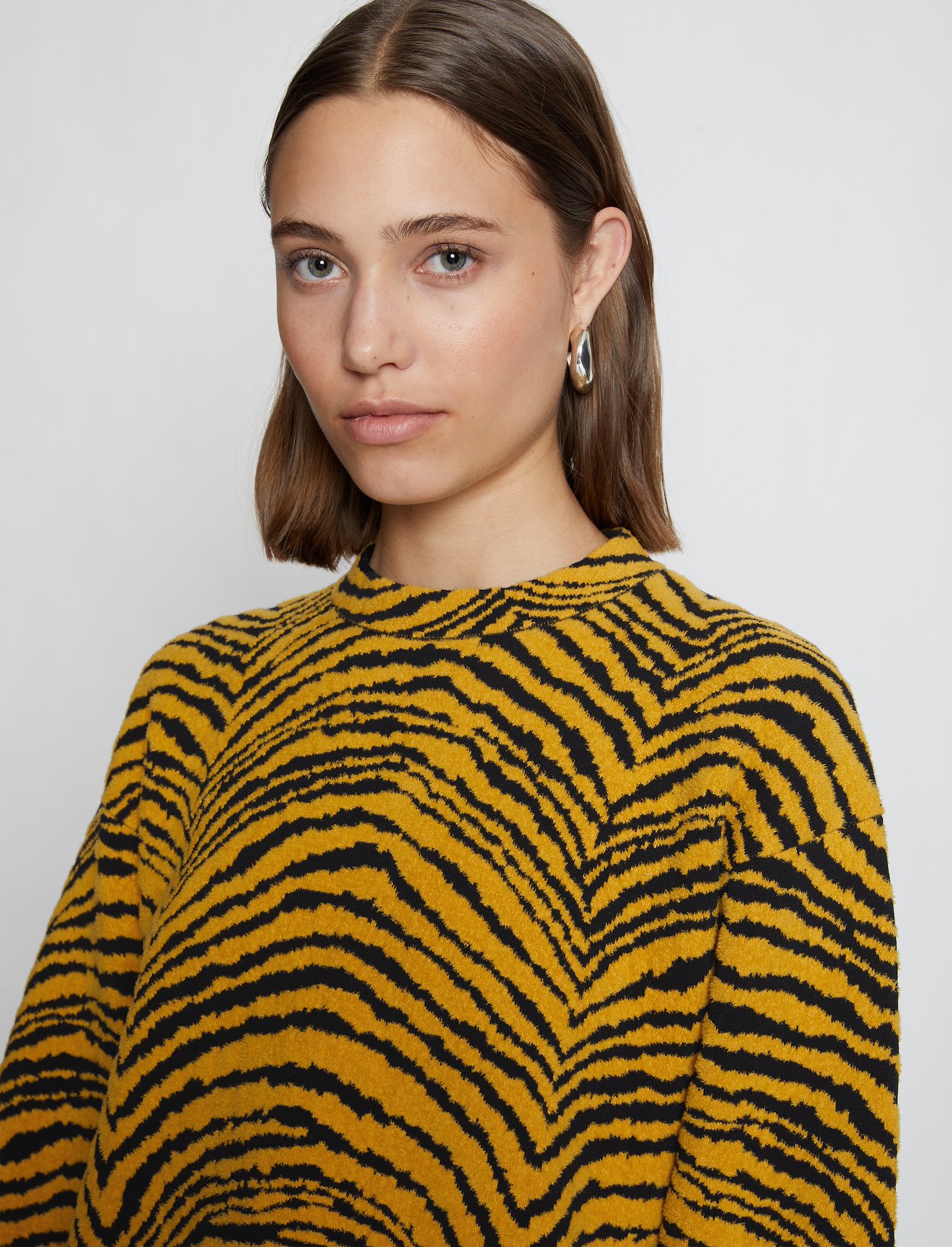 Animal Jacquard Sweater #4